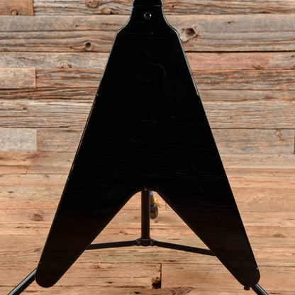 Gibson Custom Shop Kirk Hammett Flying V Aged Ebony 2012 Electric Guitars / Solid Body