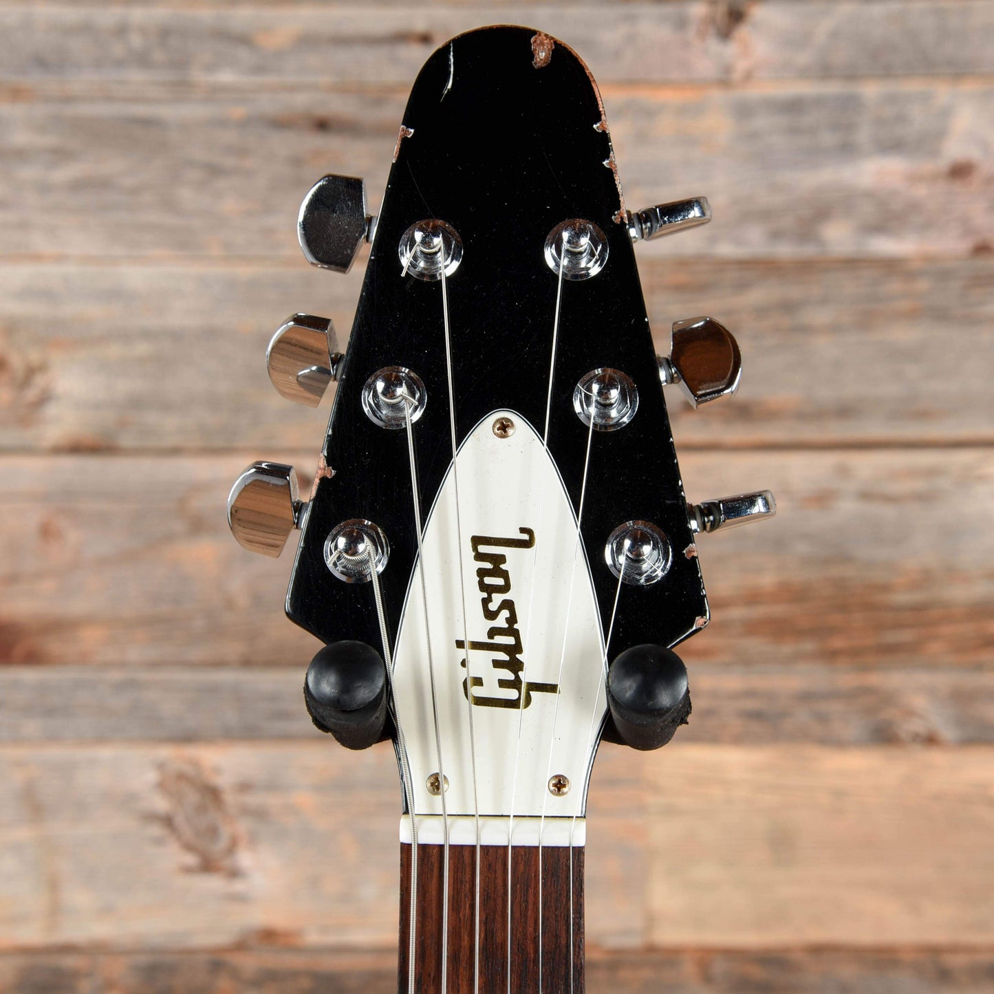 Gibson Custom Shop Kirk Hammett Flying V Aged Ebony 2012 Electric Guitars / Solid Body