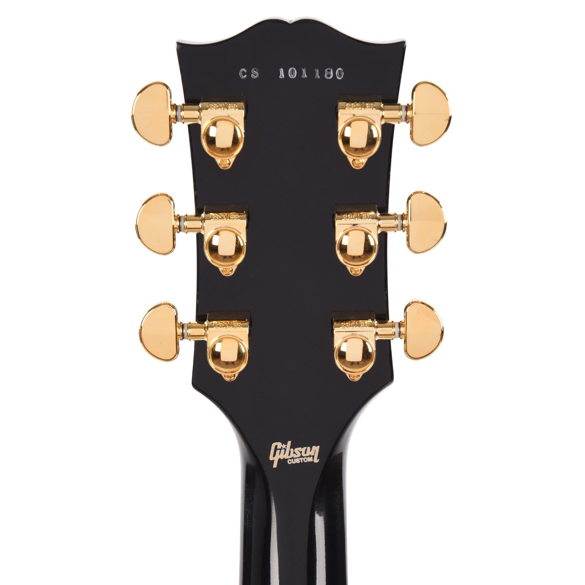 Gibson Custom Shop Les Paul Custom Ebony Gloss Electric Guitars / Solid Body