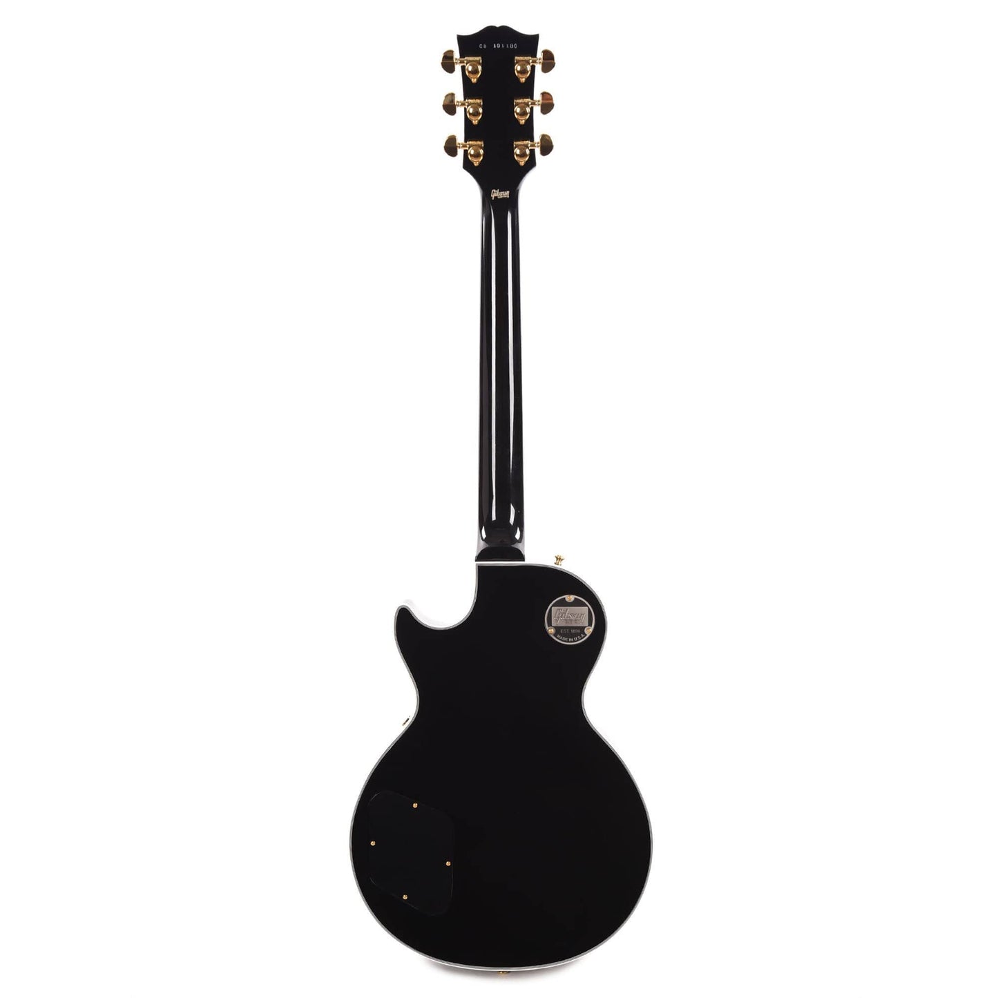 Gibson Custom Shop Les Paul Custom Ebony Gloss Electric Guitars / Solid Body