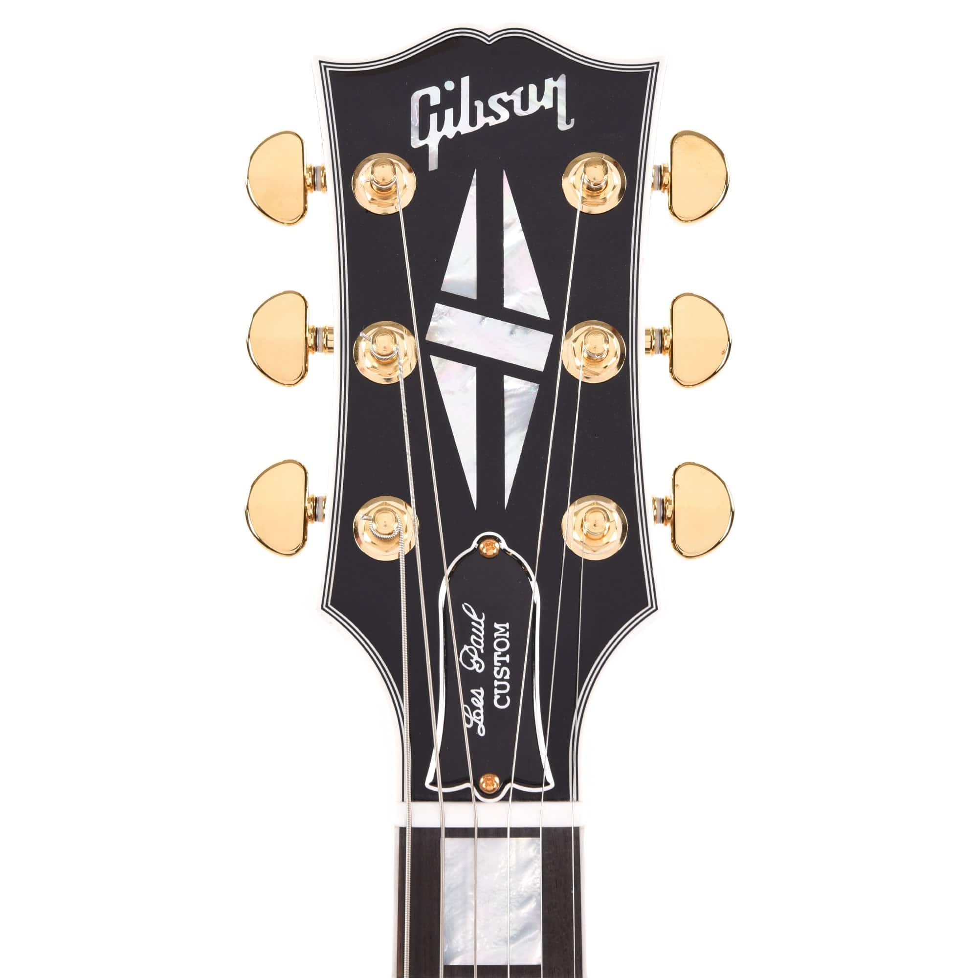 Gibson Custom Shop Les Paul Custom Ebony Gloss Electric Guitars / Solid Body