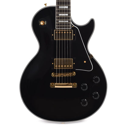 Gibson Custom Shop Les Paul Custom Ebony Gloss Electric Guitars / Solid Body