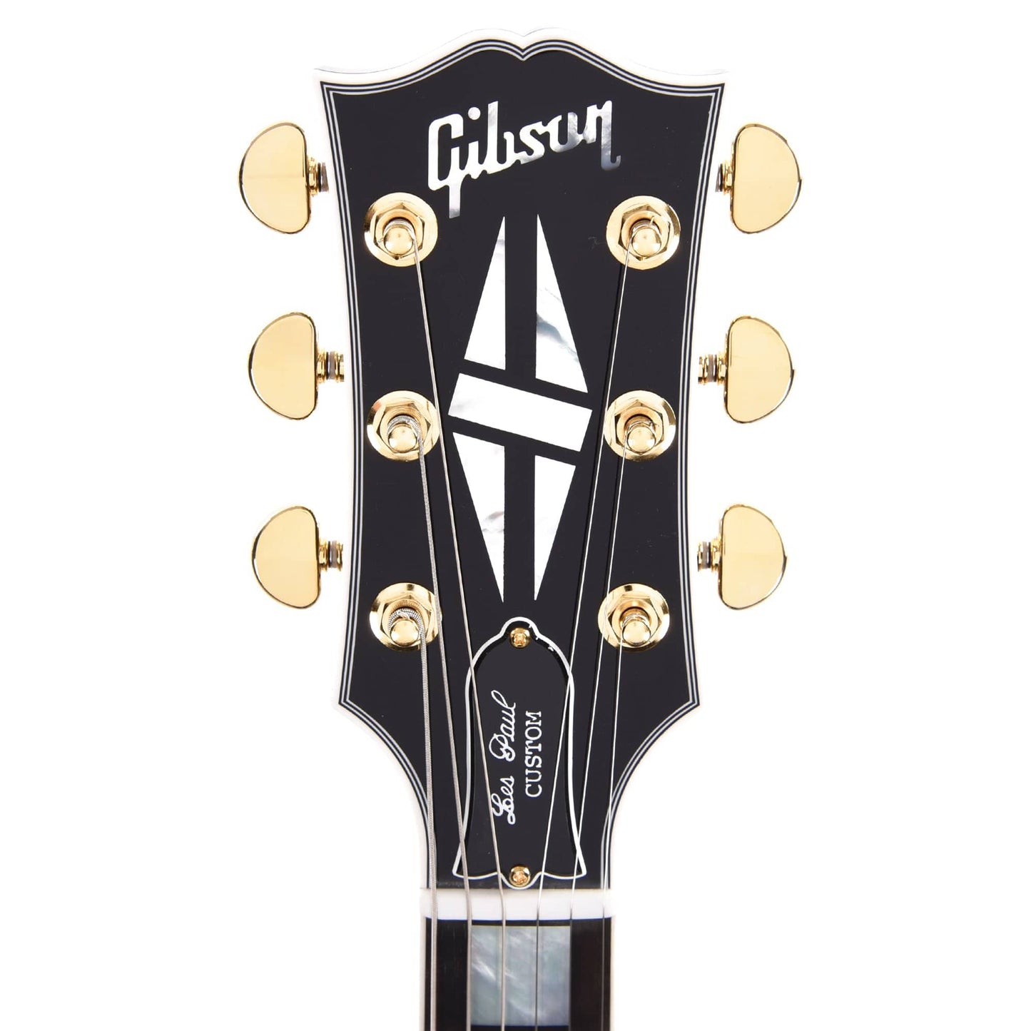 Gibson Custom Shop Les Paul Custom Ebony Gloss Electric Guitars / Solid Body