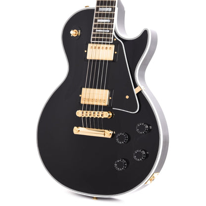 Gibson Custom Shop Les Paul Custom Ebony Gloss Electric Guitars / Solid Body