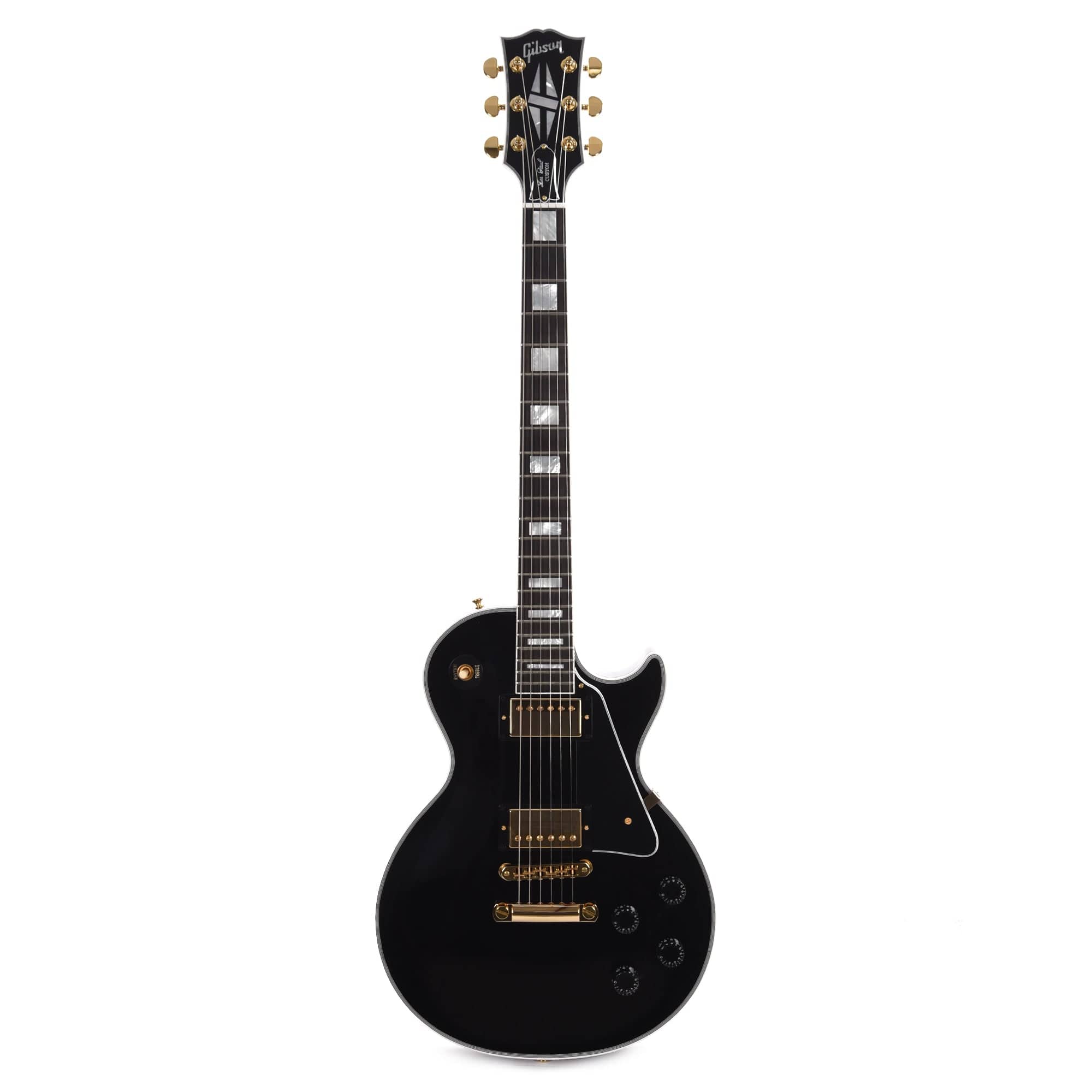 Gibson Custom Shop Les Paul Custom Ebony Gloss Electric Guitars / Solid Body