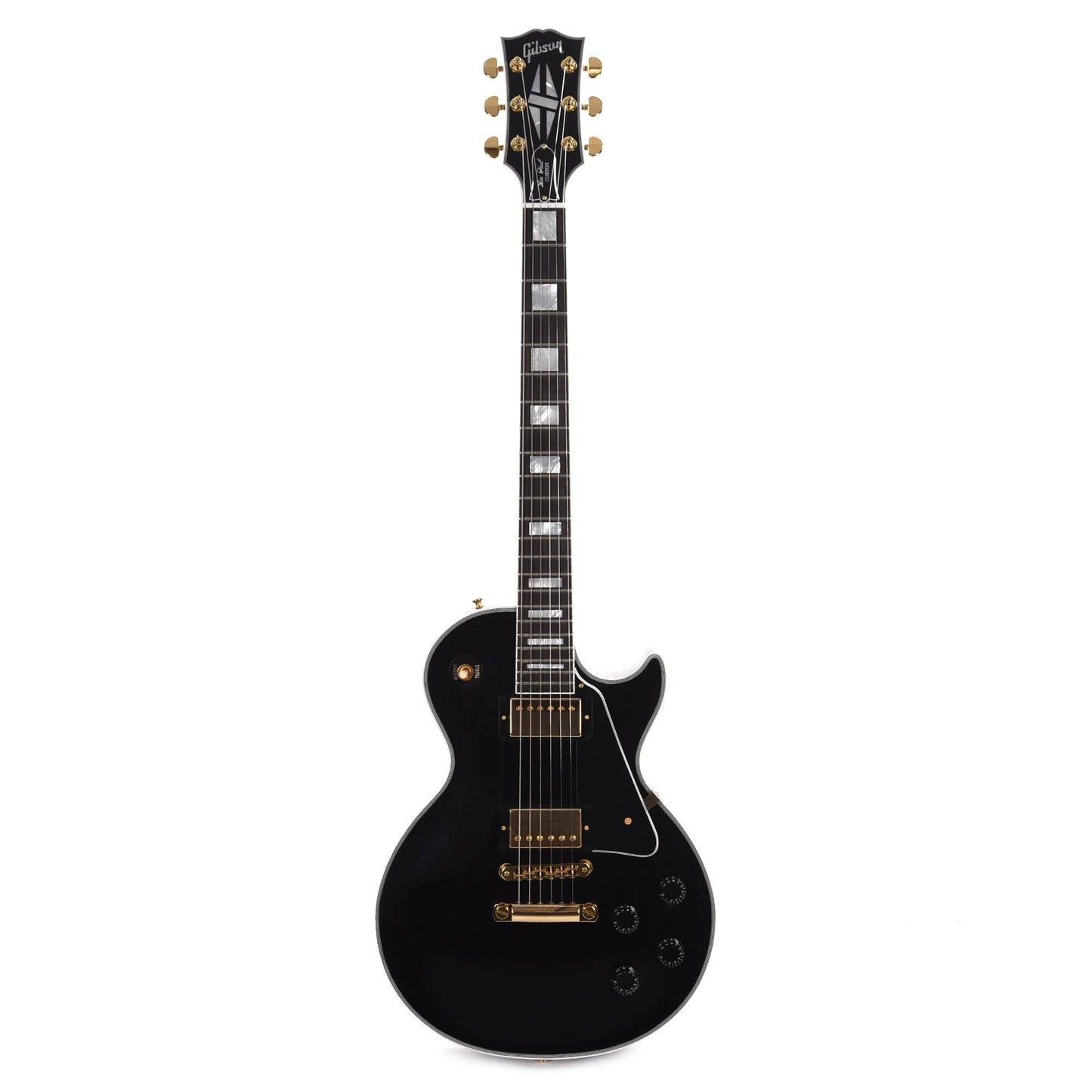 Gibson Custom Shop Les Paul Custom Ebony Gloss Electric Guitars / Solid Body