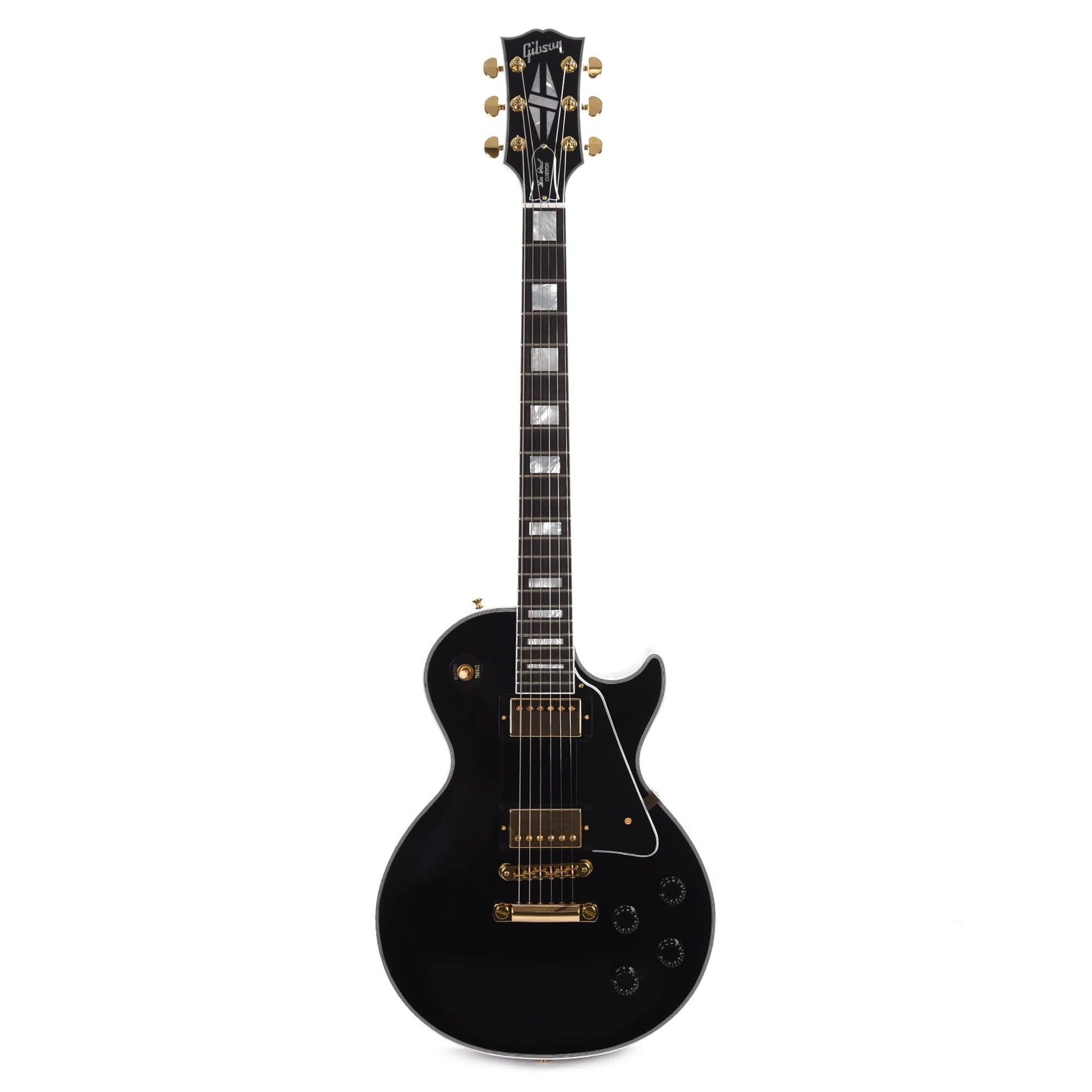 Gibson Custom Shop Les Paul Custom Ebony Gloss Electric Guitars / Solid Body