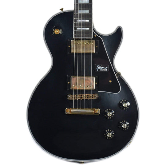 Gibson Custom Shop Les Paul Custom Ebony VOS GH w/Ebony Fingerboard Electric Guitars / Solid Body