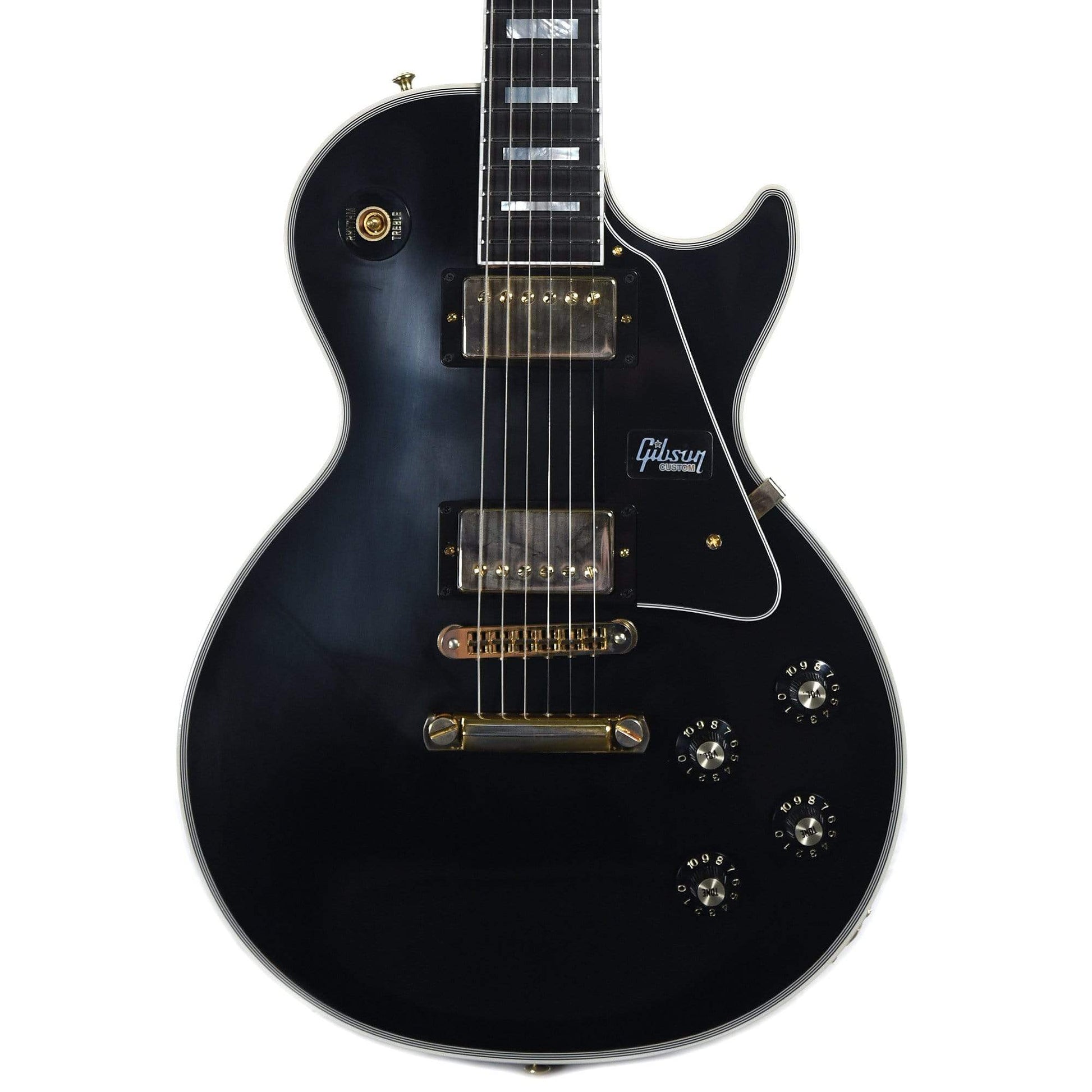 Gibson Custom Shop Les Paul Custom Ebony VOS GH w/Ebony Fingerboard Electric Guitars / Solid Body