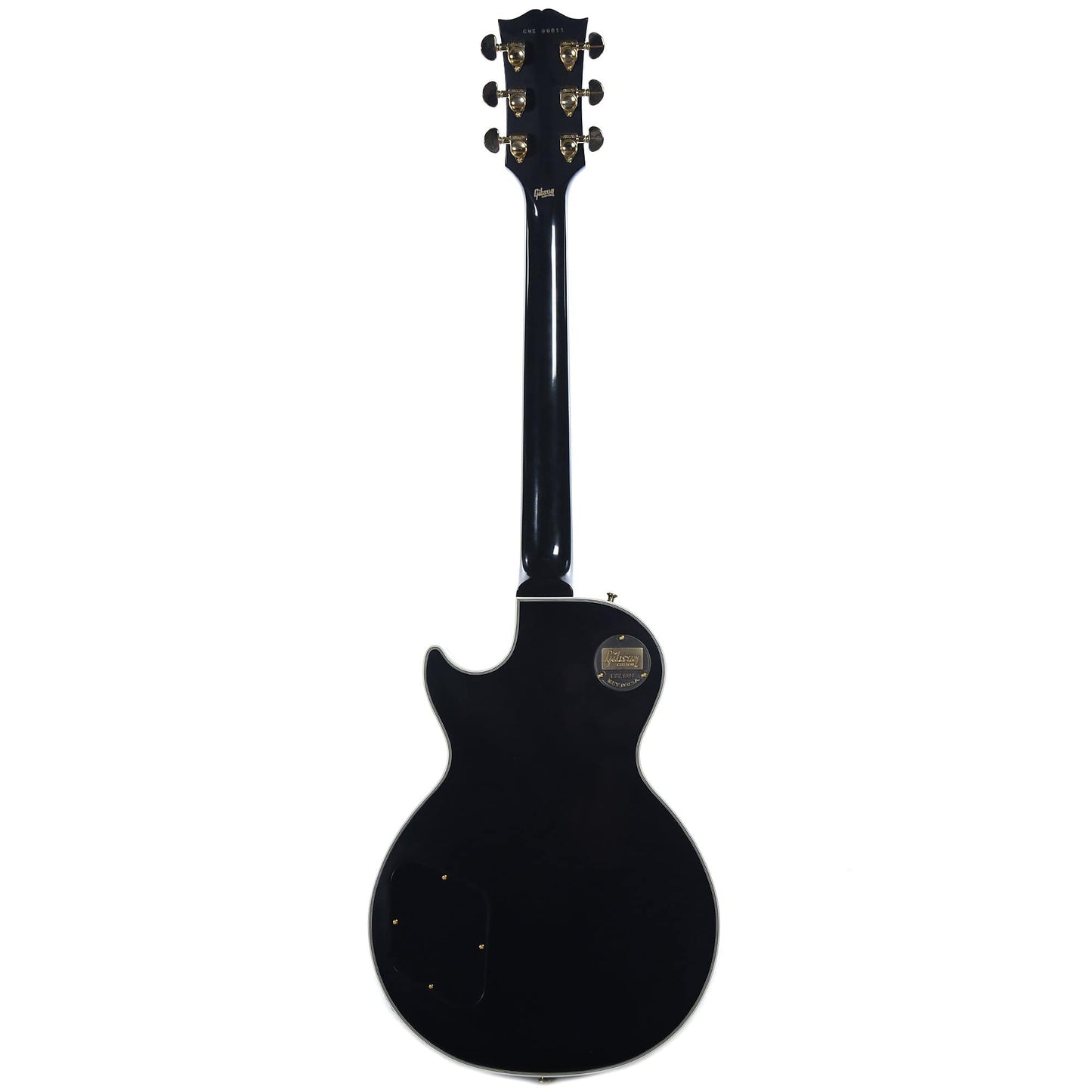Gibson Custom Shop Les Paul Custom Ebony VOS GH w/Ebony Fingerboard Electric Guitars / Solid Body