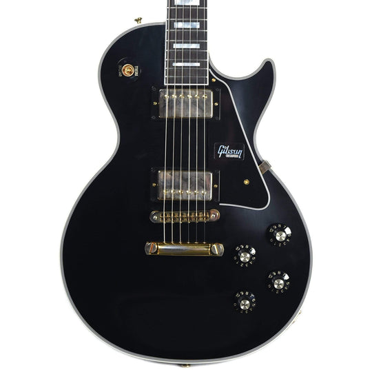 Gibson Custom Shop Les Paul Custom Ebony VOS GH w/Ebony Fingerboard Electric Guitars / Solid Body