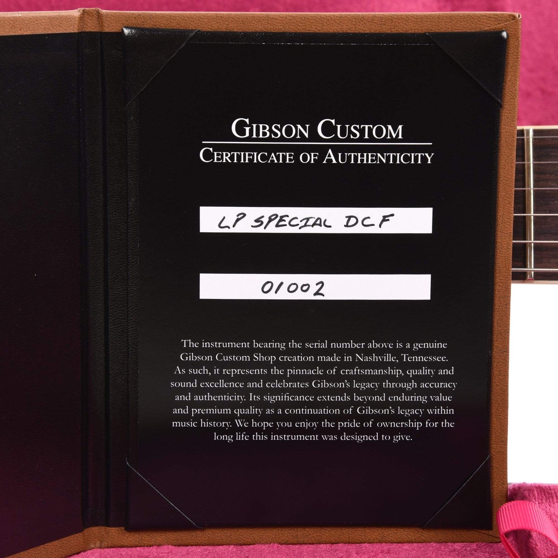 Gibson Custom Shop Les Paul Special DC Figured Iced Tea VOS w/59 Carmelita Neck Electric Guitars / Solid Body