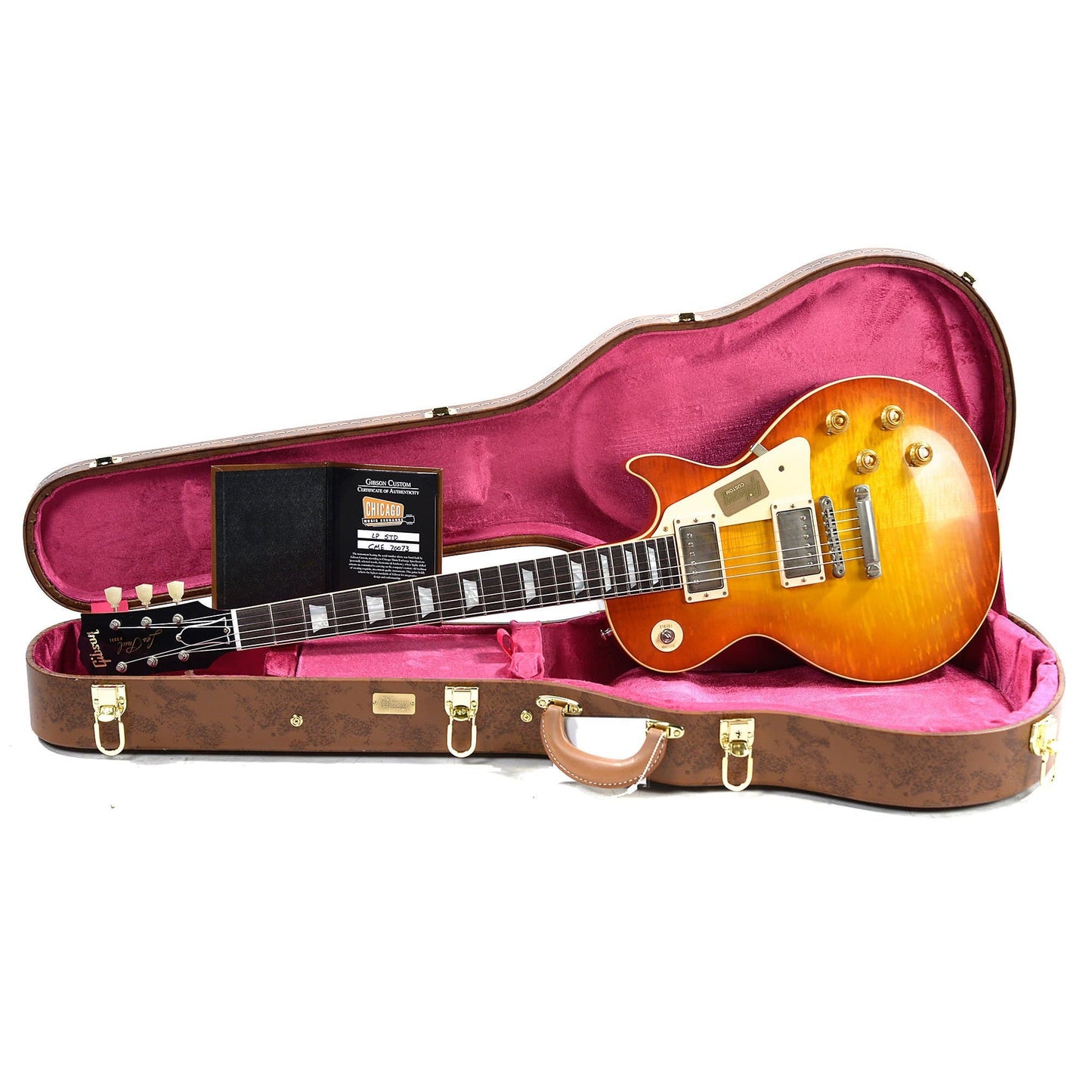 Gibson Custom Shop Les Paul Standard Plain Top Sonoran Fade VOS w/59 Neck Profile Electric Guitars / Solid Body