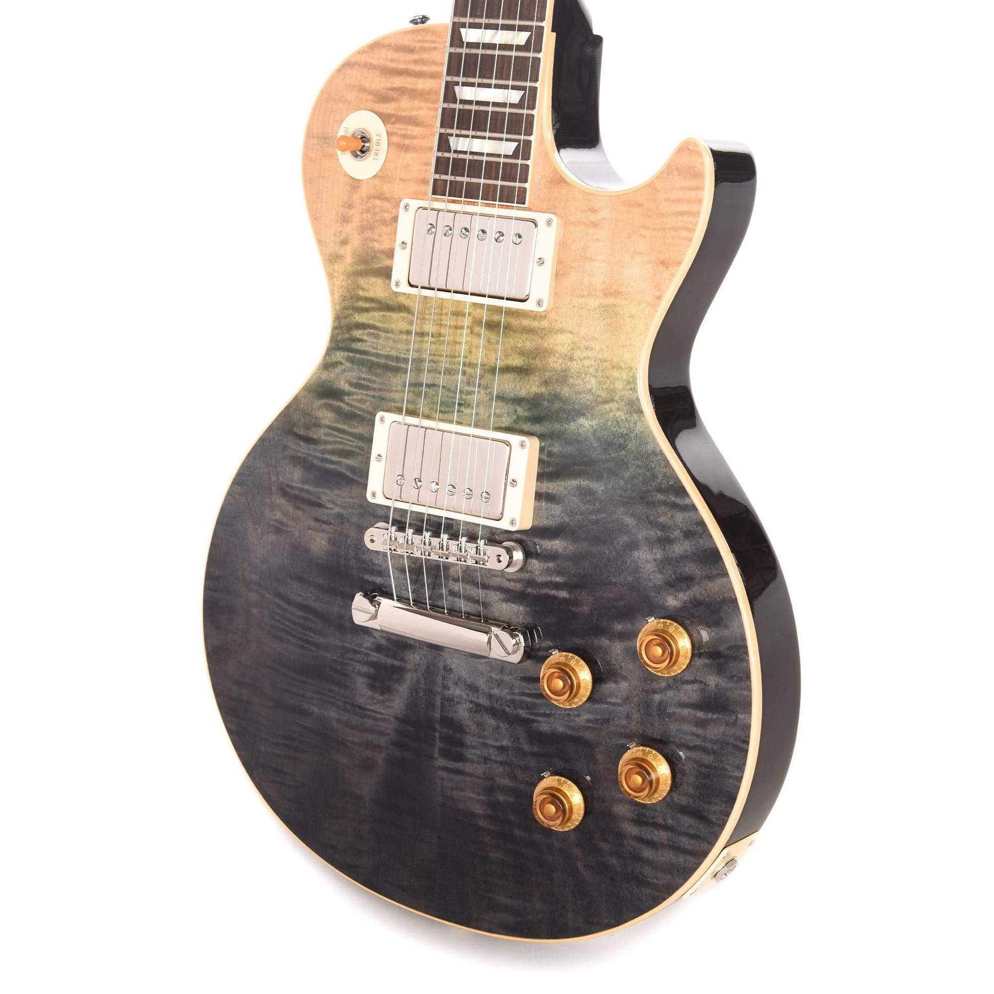 Gibson Custom Shop Les Paul Standard Rock Top Trans Geode Electric Guitars / Solid Body
