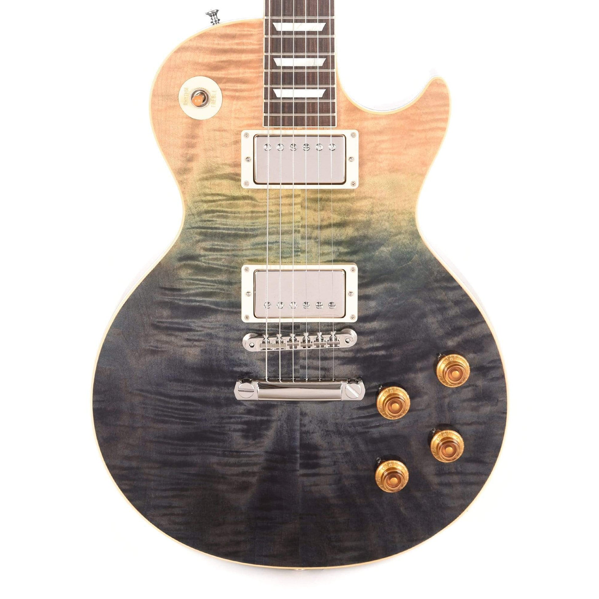 Gibson Custom Shop Les Paul Standard Rock Top Trans Geode Electric Guitars / Solid Body