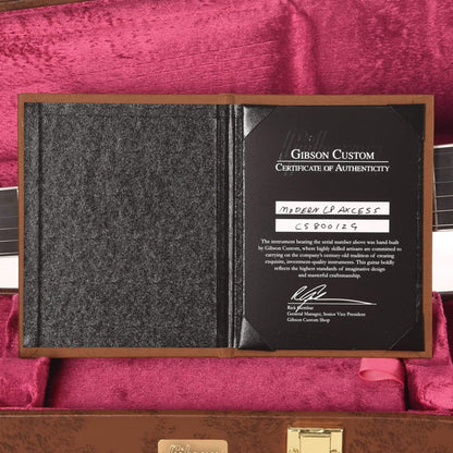 Gibson Custom Shop Modern Les Paul Axcess Custom Lake Blue PSL Electric Guitars / Solid Body