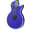 Gibson Custom Shop Modern Les Paul Axcess Custom Neon Blue Black Floyd Electric Guitars / Solid Body