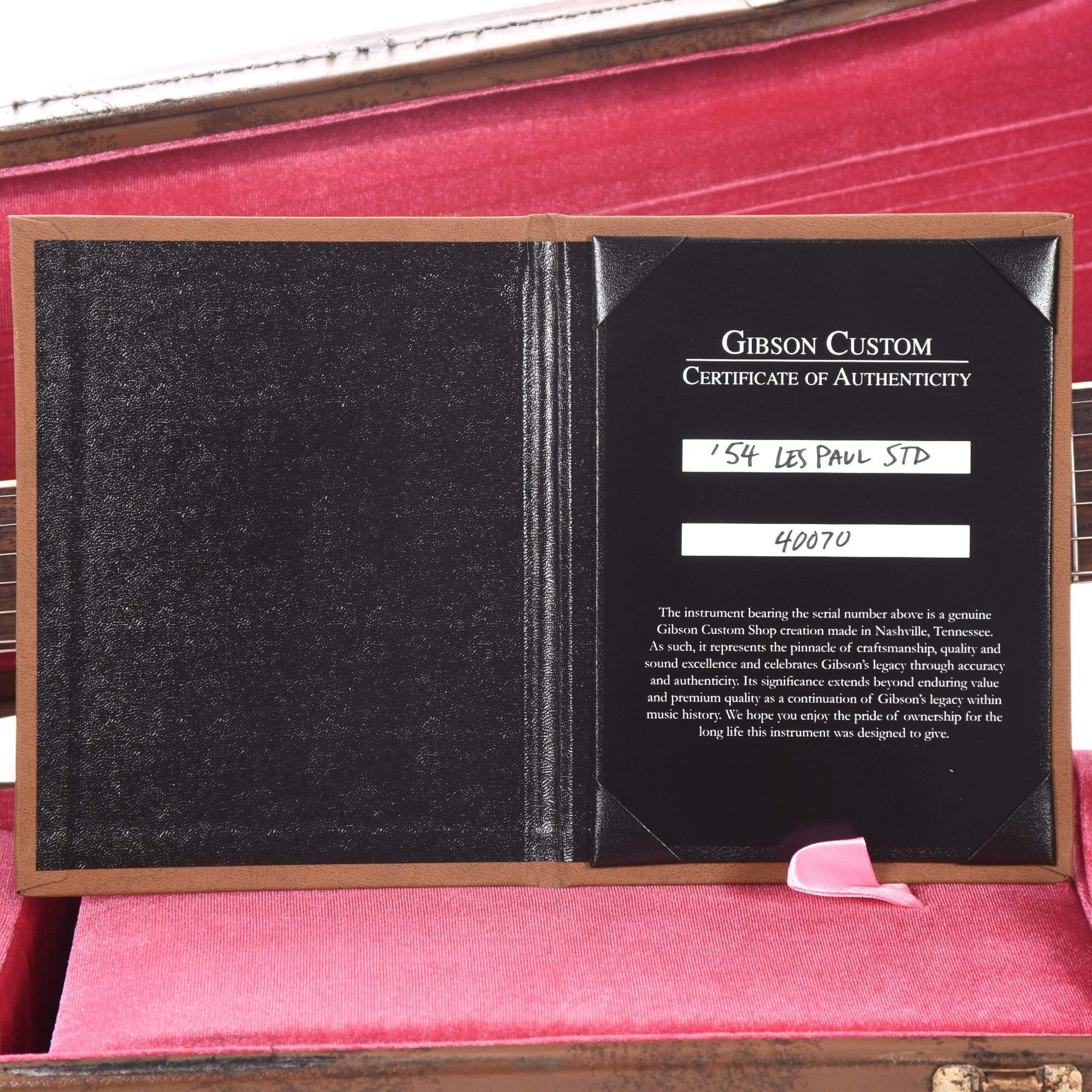 Gibson Custom Shop Murphy Lab 1954 Les Paul Goldtop Reissue Double Gold Heavy Aged Electric Guitars / Solid Body