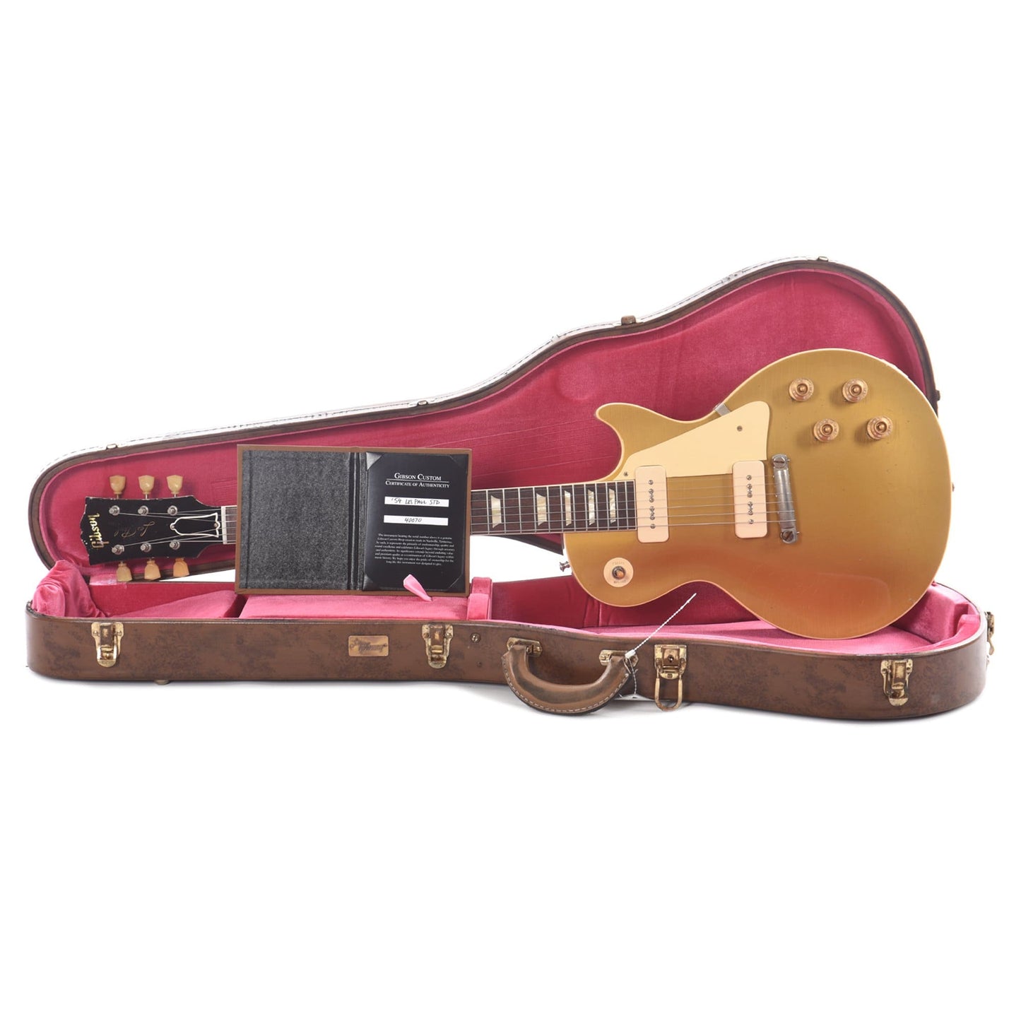 Gibson Custom Shop Murphy Lab 1954 Les Paul Goldtop Reissue Double Gold Heavy Aged Electric Guitars / Solid Body