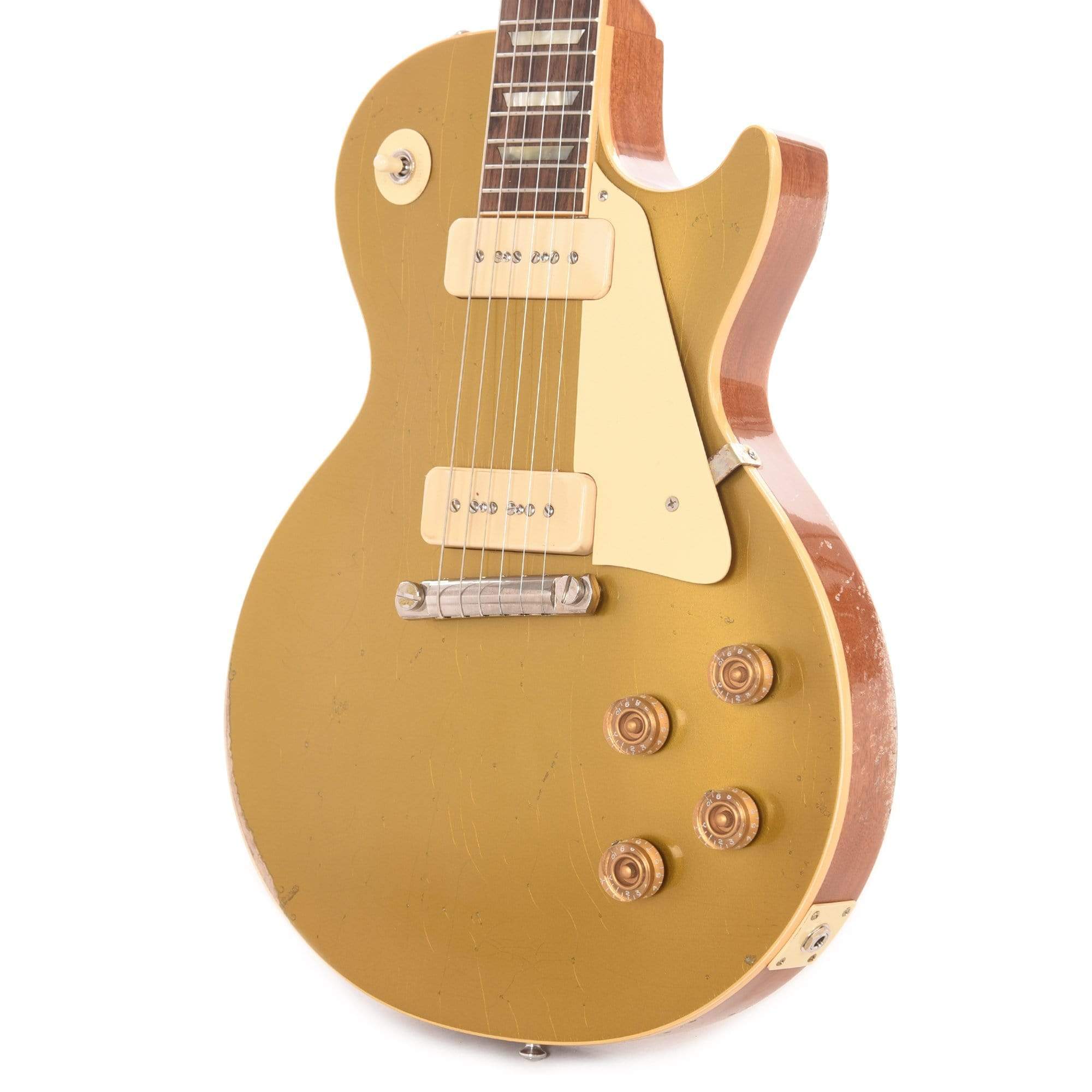Gibson Custom Shop Murphy Lab 1954 Les Paul Goldtop Reissue Double Gold Heavy Aged Electric Guitars / Solid Body