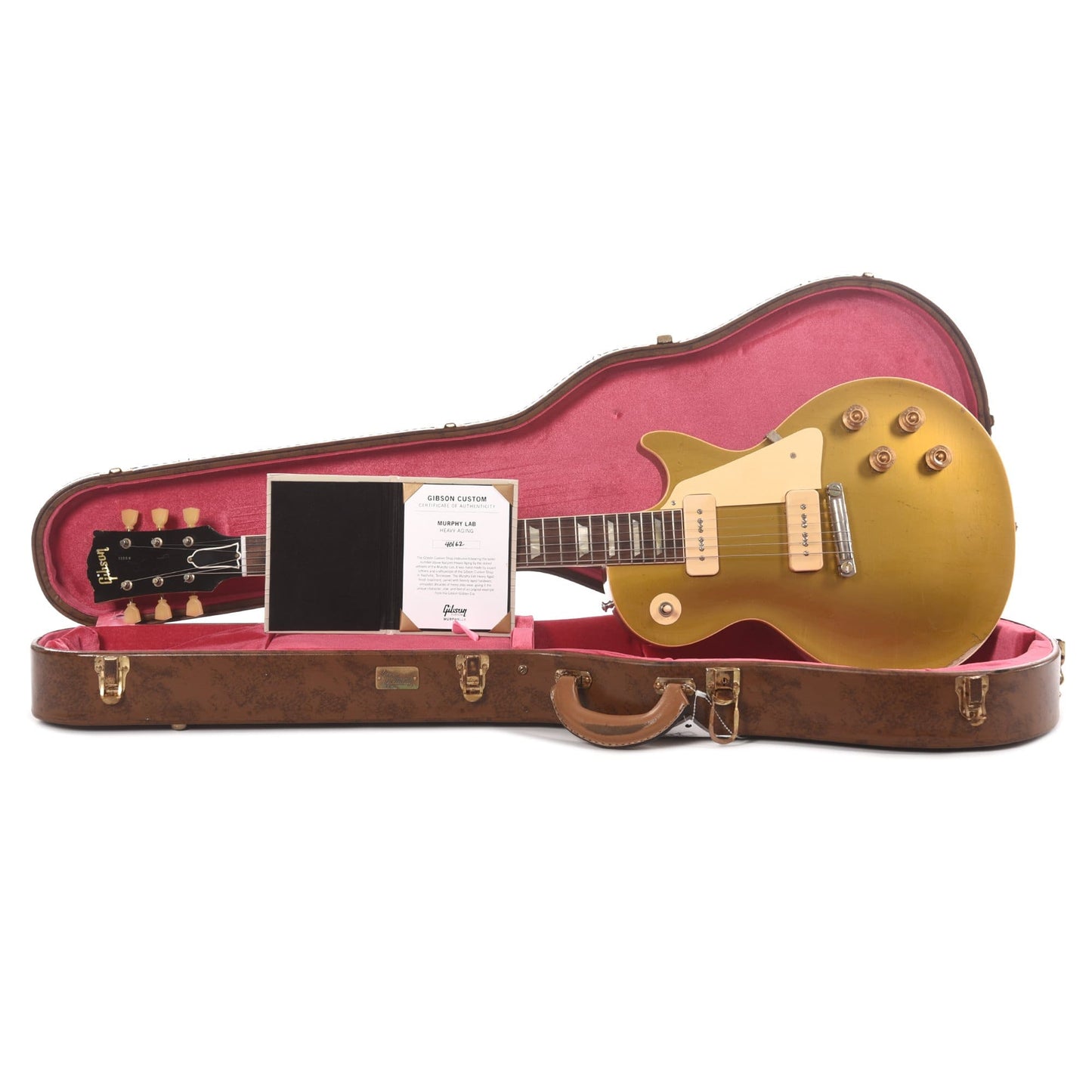 Gibson Custom Shop Murphy Lab 1954 Les Paul Goldtop Reissue Double Gold Heavy Aged Electric Guitars / Solid Body