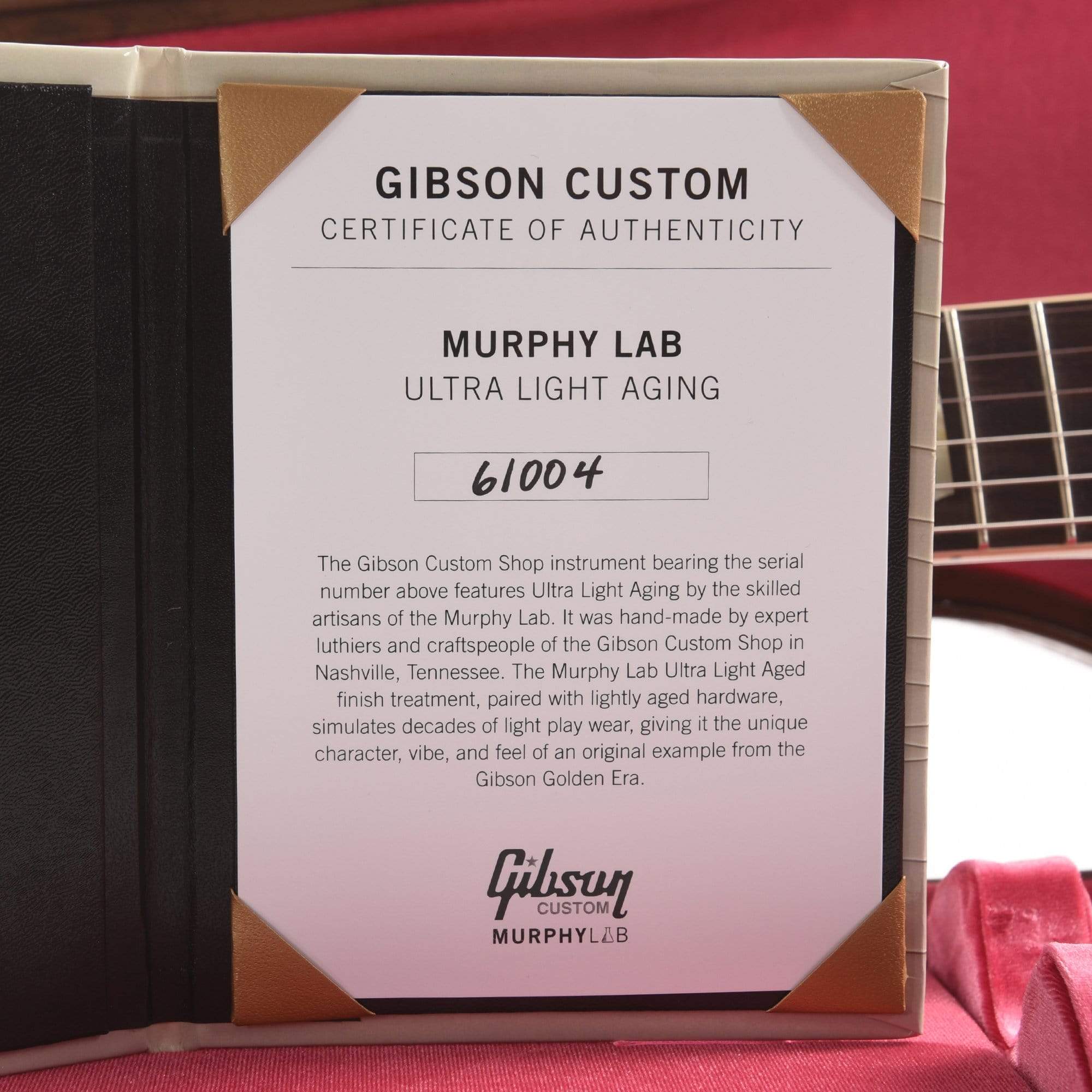 Gibson Custom Shop Murphy Lab 1956 Les Paul Goldtop Reissue Double Gold Ultra Light Aged Electric Guitars / Solid Body