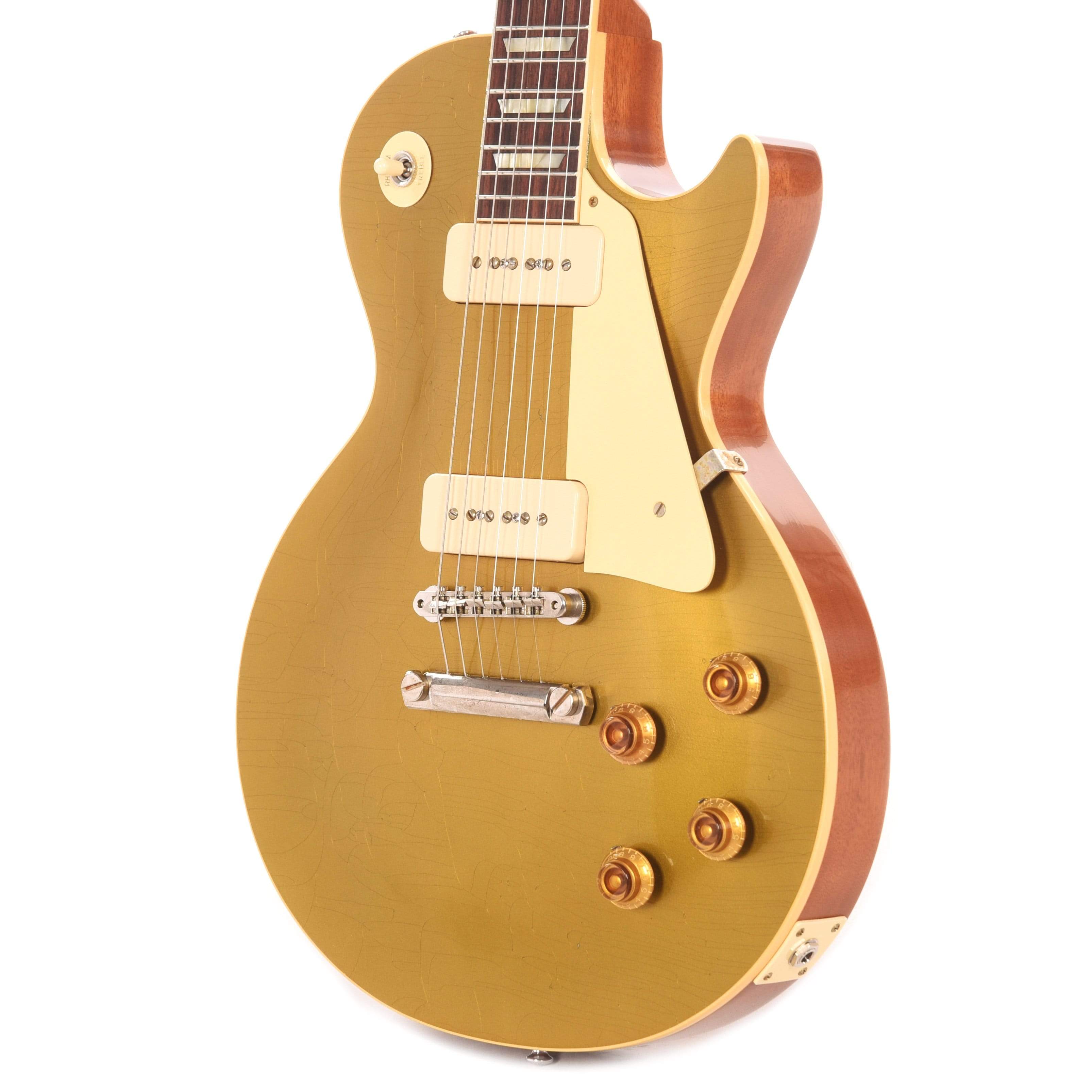 Gibson Custom Shop Murphy Lab 1956 Les Paul Goldtop Reissue Double Gold Ultra Light Aged Electric Guitars / Solid Body