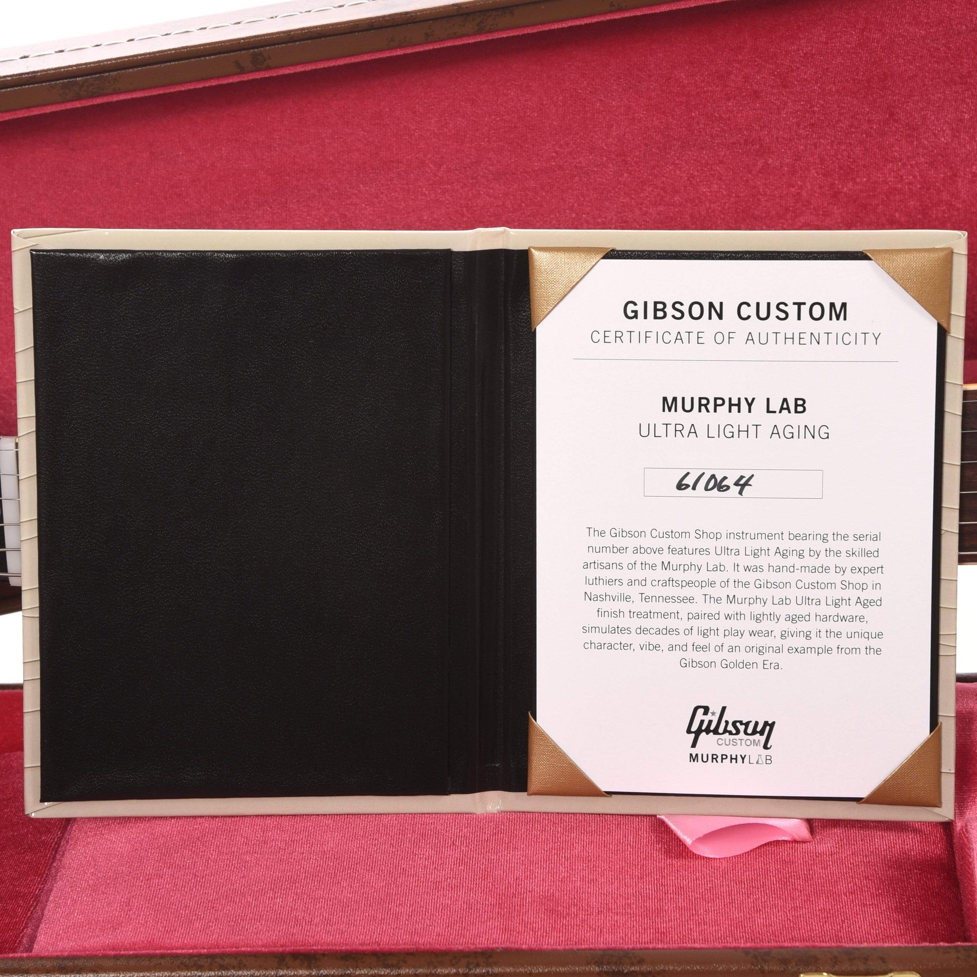 Gibson Custom Shop Murphy Lab 1956 Les Paul Goldtop Reissue Double Gold Ultra Light Aged Electric Guitars / Solid Body