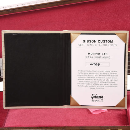 Gibson Custom Shop Murphy Lab 1956 Les Paul Goldtop Reissue Double Gold Ultra Light Aged Electric Guitars / Solid Body
