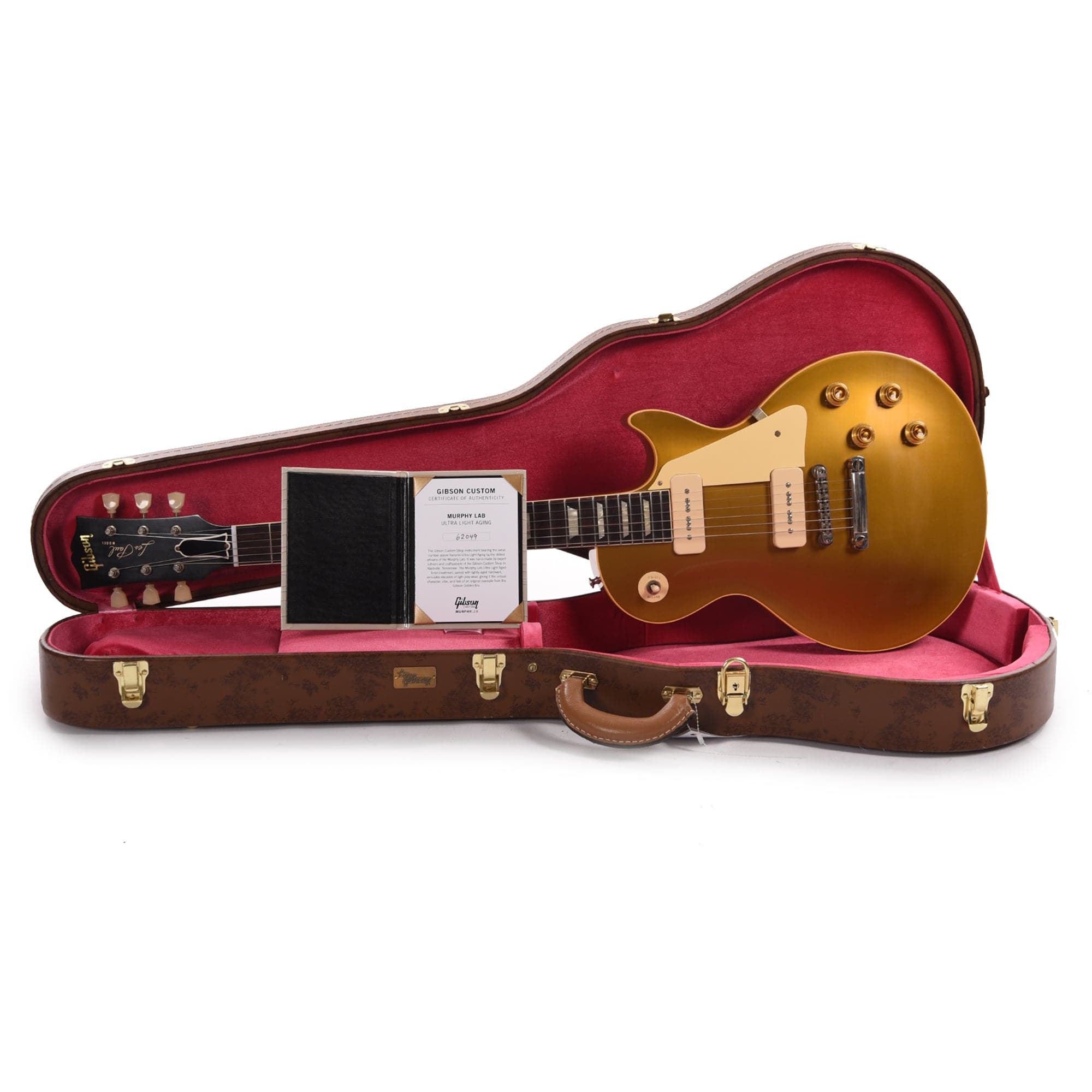 Merphy Lab Gold Top Gibson Custom Shop Murphy Lab 1956 Les Paul Goldtop Reissue Double Gol ...