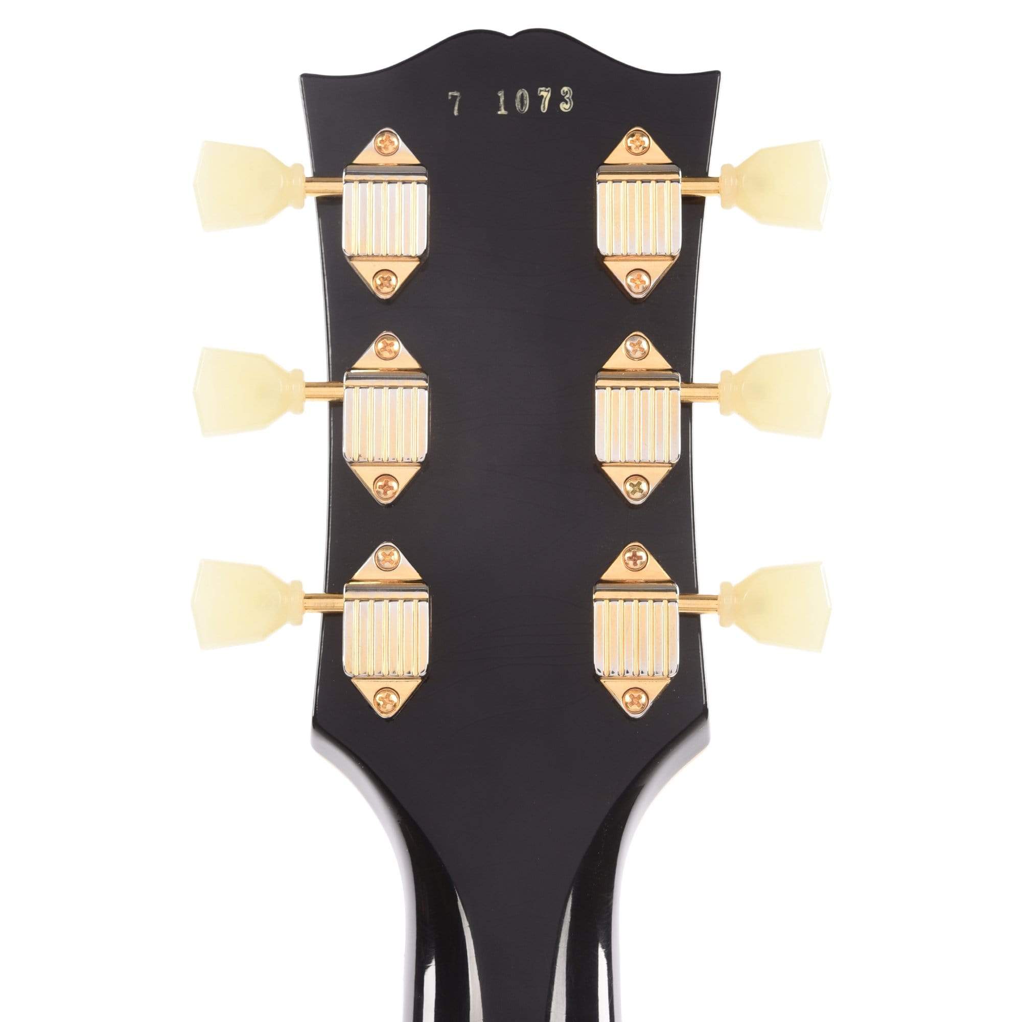 Gibson Custom Shop Murphy Lab 1957 Les Paul Custom Reissue 2-Pickup Ebony Ultra Light Aged Electric Guitars / Solid Body