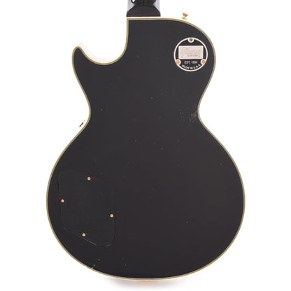 Gibson Custom Shop Murphy Lab 1957 Les Paul Custom Reissue 3-Pickup Ebony Light Aged w/Bigsby Electric Guitars / Solid Body
