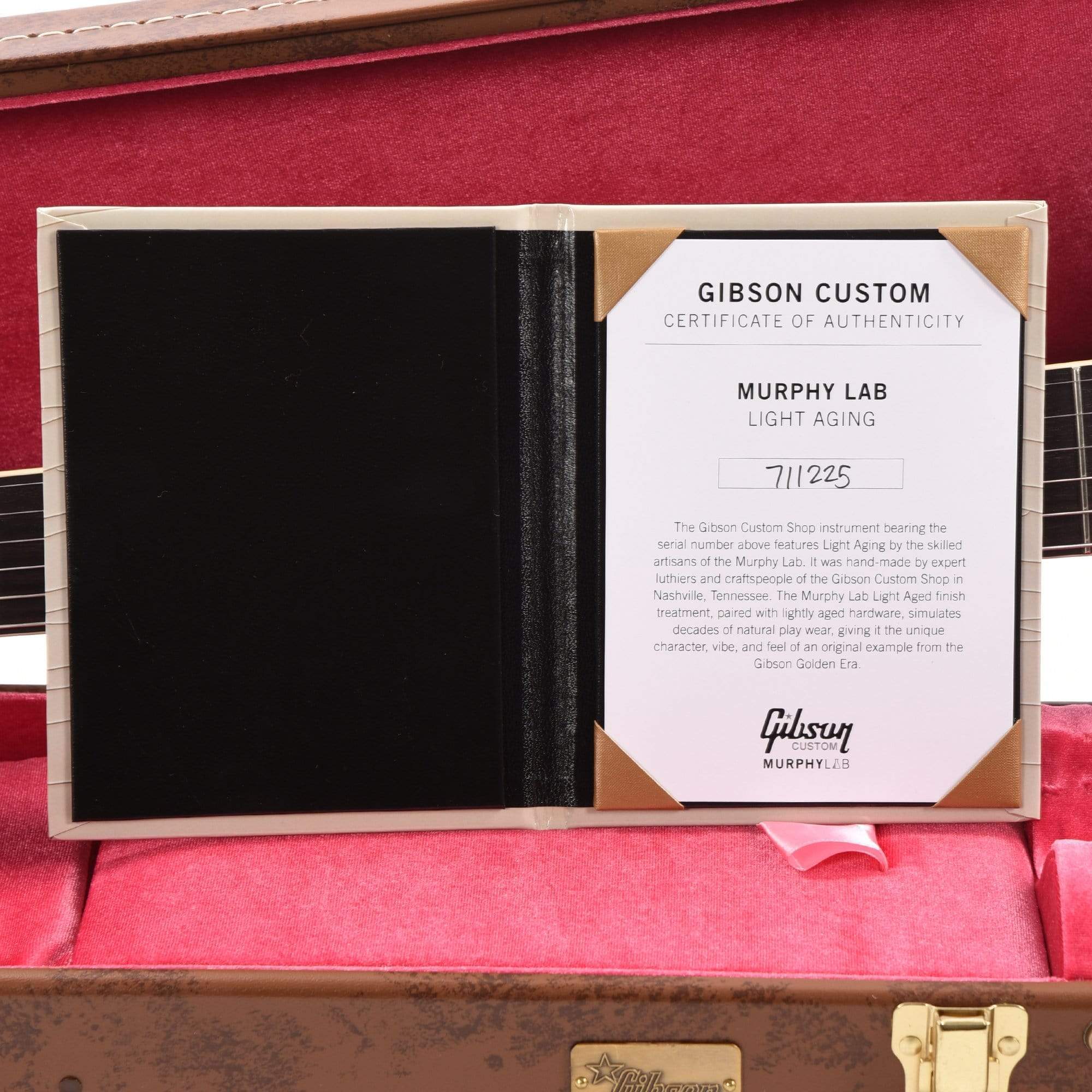 Gibson Custom Shop Murphy Lab 1957 Les Paul Goldtop Darkback Reissue Double Gold Light Aged Electric Guitars / Solid Body