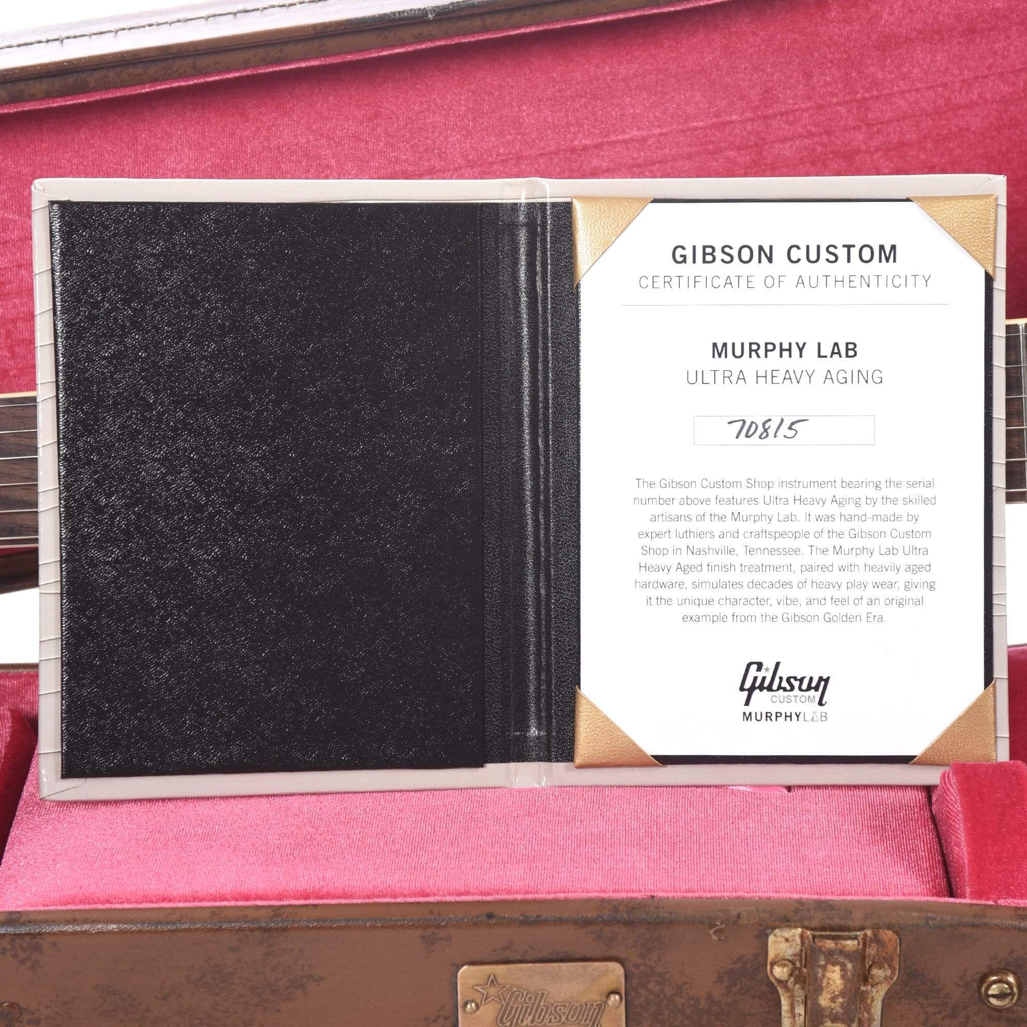 Gibson Custom Shop Murphy Lab 1957 Les Paul Goldtop Reissue Double Gold Ultra Heavy Aged Electric Guitars / Solid Body