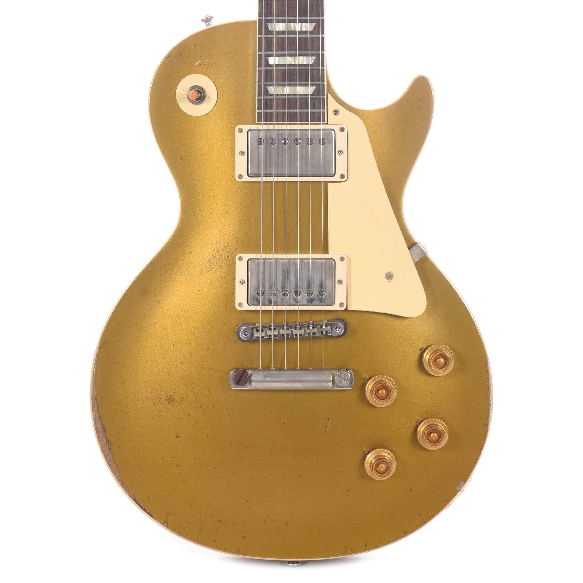 Gibson Custom Shop Murphy Lab 1957 Les Paul Goldtop Reissue Double Gold Ultra Heavy Aged Electric Guitars / Solid Body