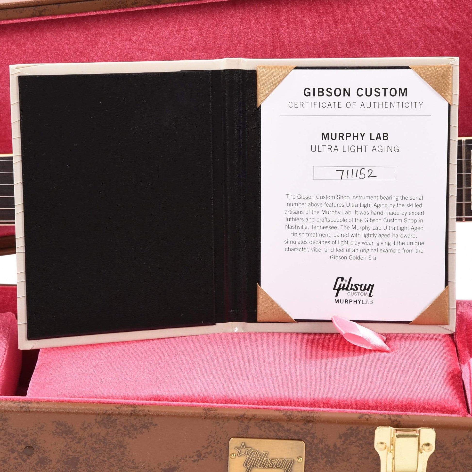 Gibson Custom Shop Murphy Lab 1957 Les Paul Goldtop Reissue Double Gold Ultra Light Aged Electric Guitars / Solid Body