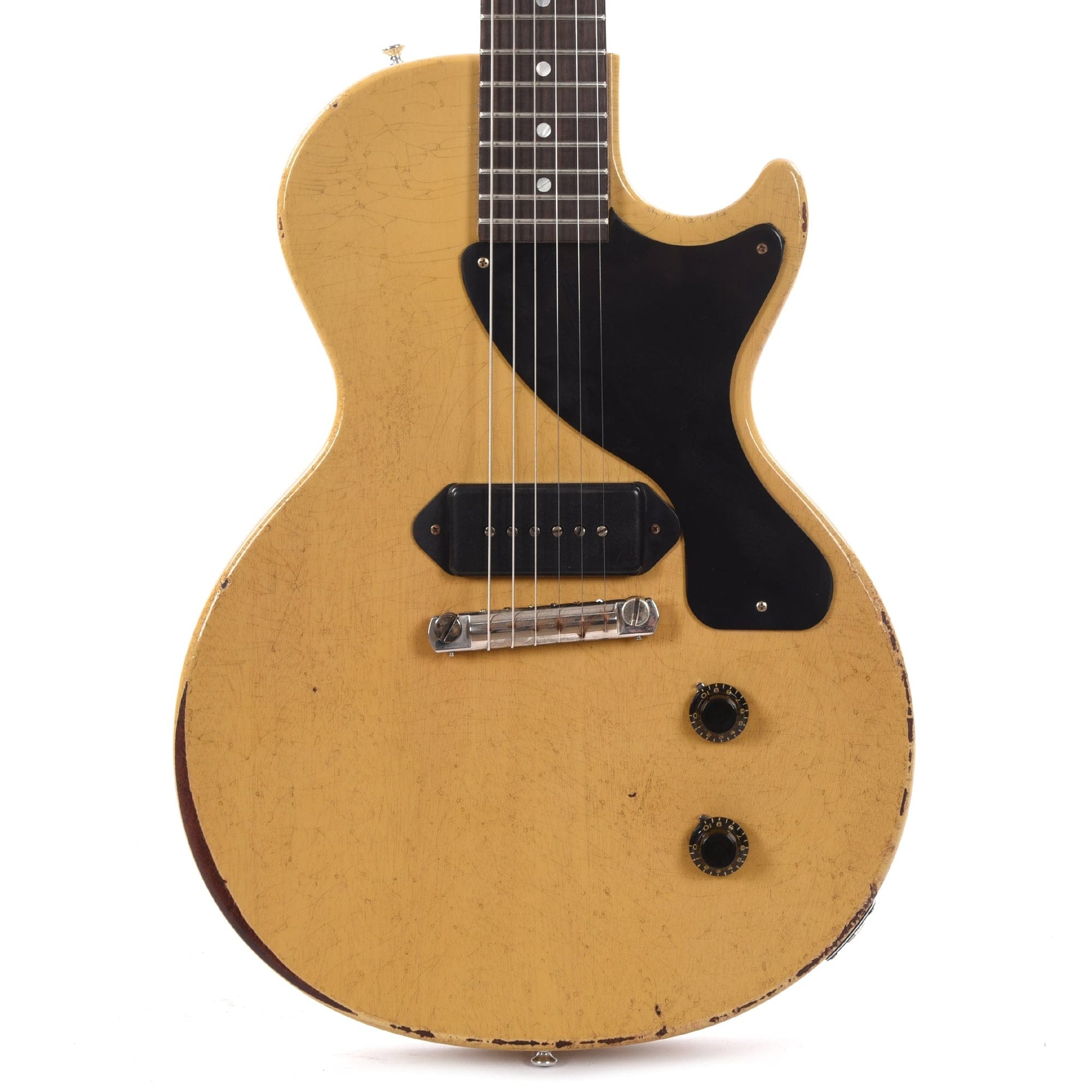 Gibson Custom Shop Murphy Lab 1957 Les Paul Junior Single Cut Reissue TV Yellow Heavy Aged Electric Guitars / Solid Body