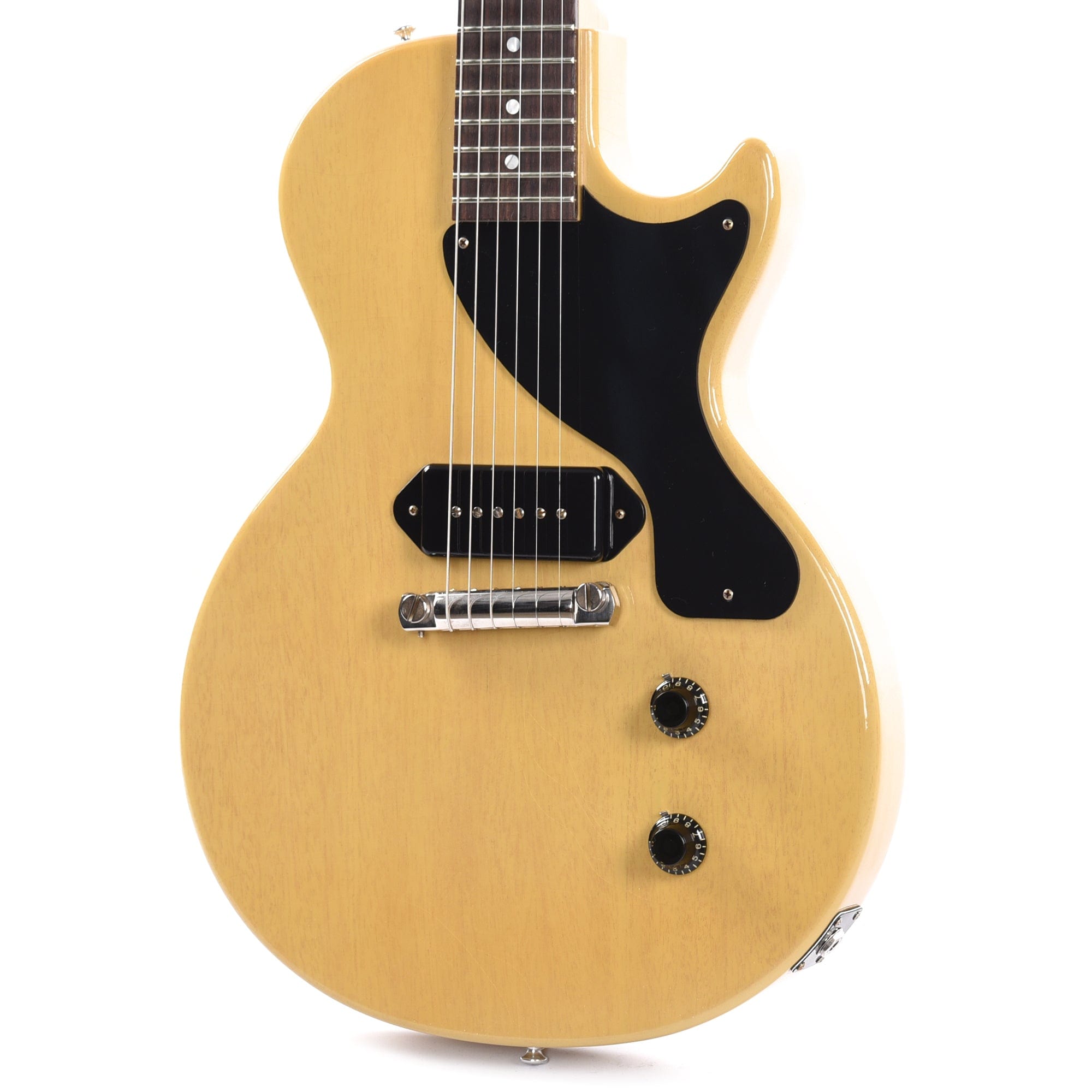 Gibson Custom Shop Murphy Lab 1957 Les Paul Junior Single Cut Reissue TV Yellow Ultra Light Aged Electric Guitars / Solid Body