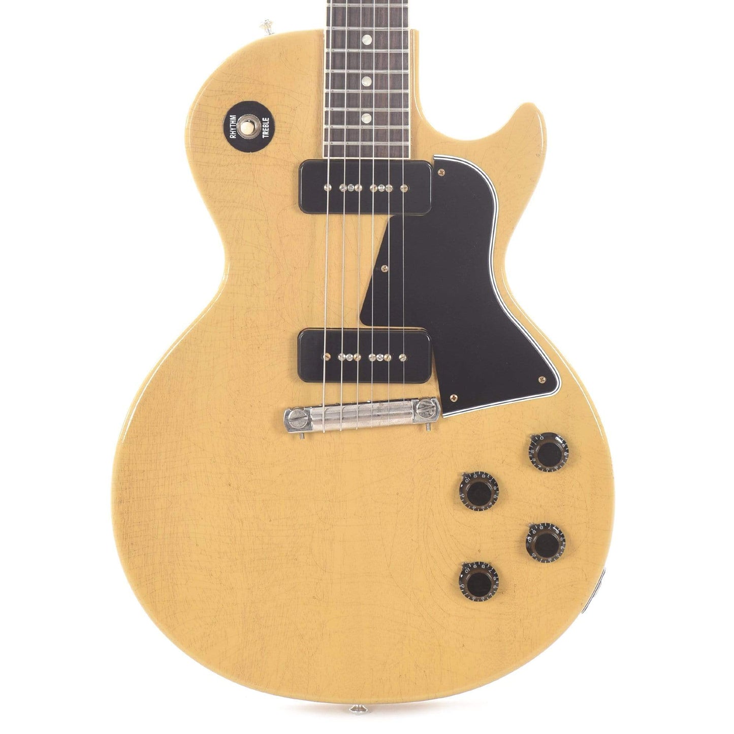 Gibson Custom Shop Murphy Lab 1957 Les Paul Special Single Cut Reissue TV Yellow Ultra Light Aged Electric Guitars / Solid Body