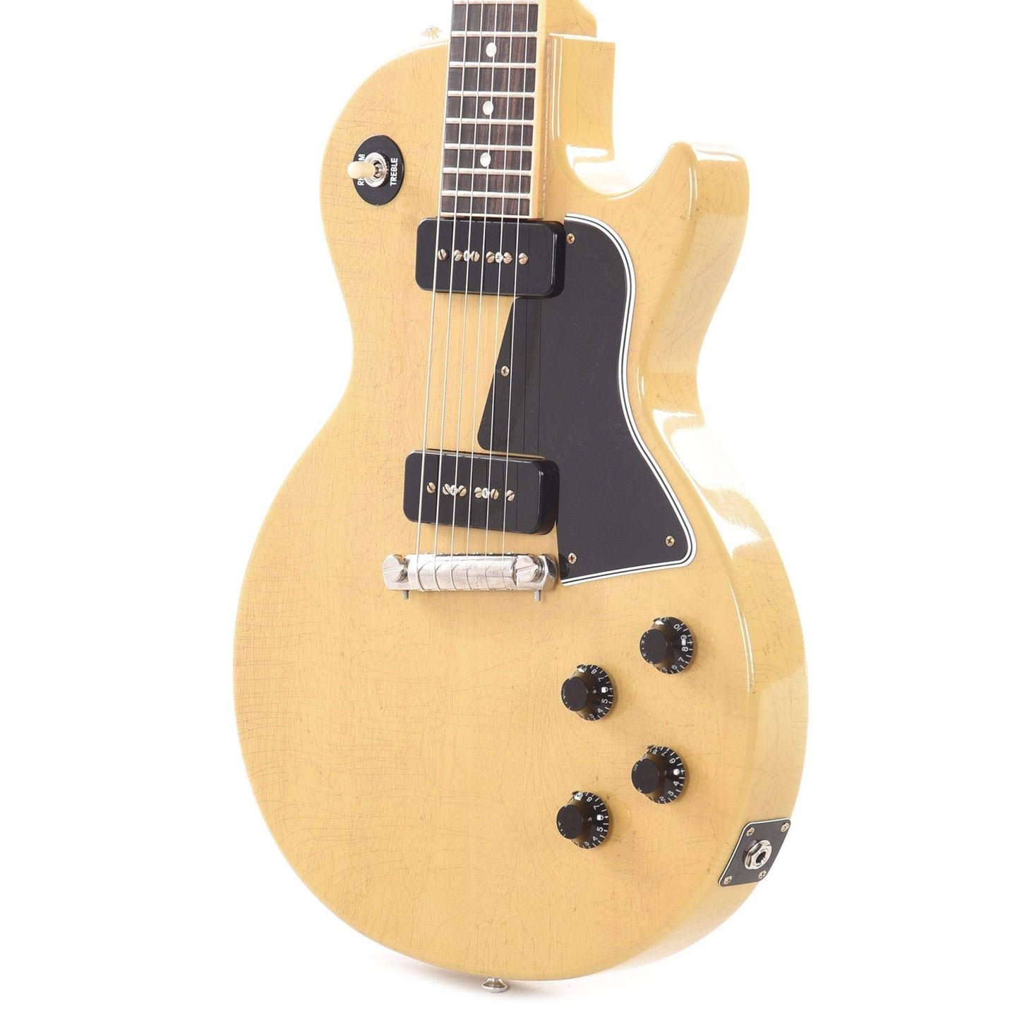 Gibson Custom Shop Murphy Lab 1957 Les Paul Special Single Cut Reissue TV Yellow Ultra Light Aged Electric Guitars / Solid Body