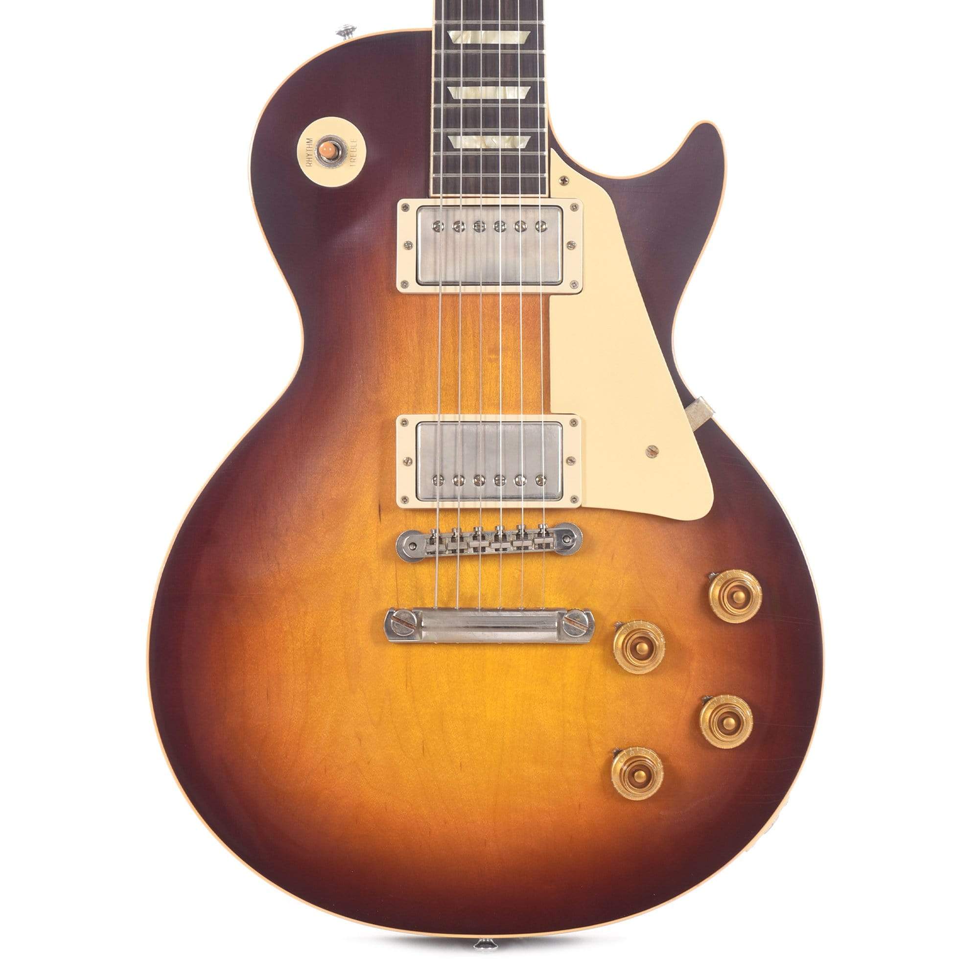 Gibson Custom Shop Murphy Lab 1958 Les Paul Standard Reissue Bourbon Burst Ultra Light Aged Electric Guitars / Solid Body