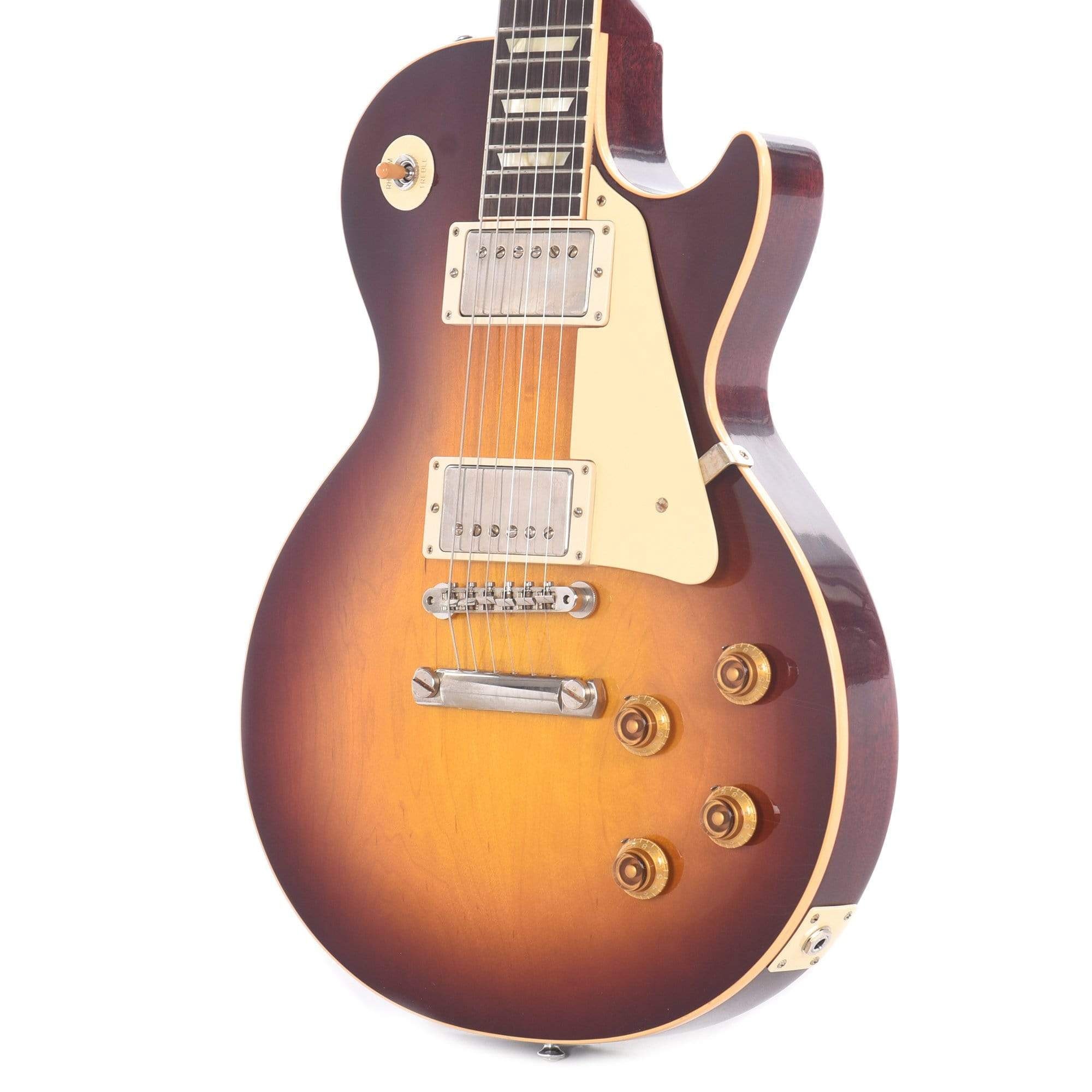Gibson Custom Shop Murphy Lab 1958 Les Paul Standard Reissue Bourbon Burst Ultra Light Aged Electric Guitars / Solid Body