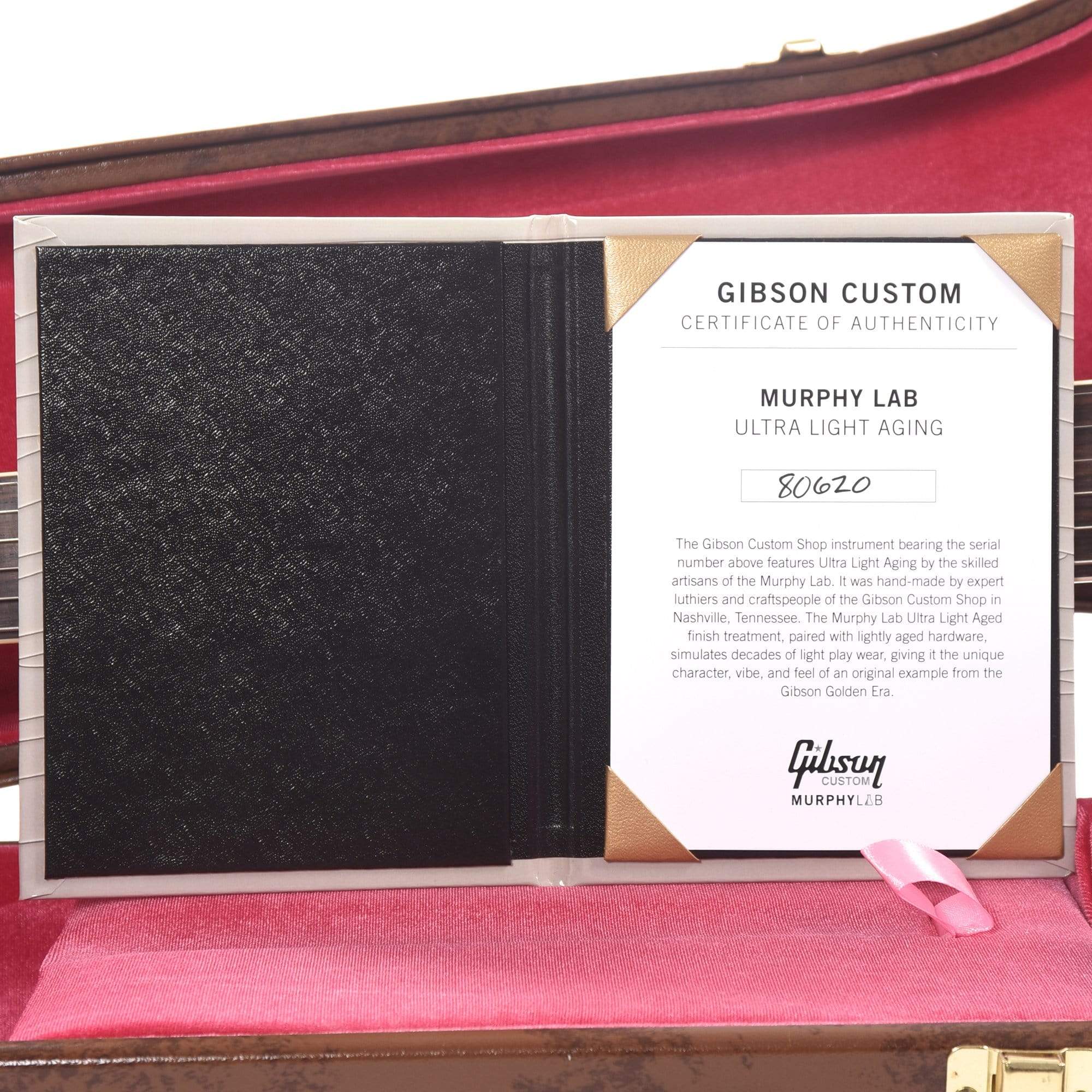 Gibson Custom Shop Murphy Lab 1958 Les Paul Standard Reissue Bourbon Burst Ultra Light Aged Electric Guitars / Solid Body