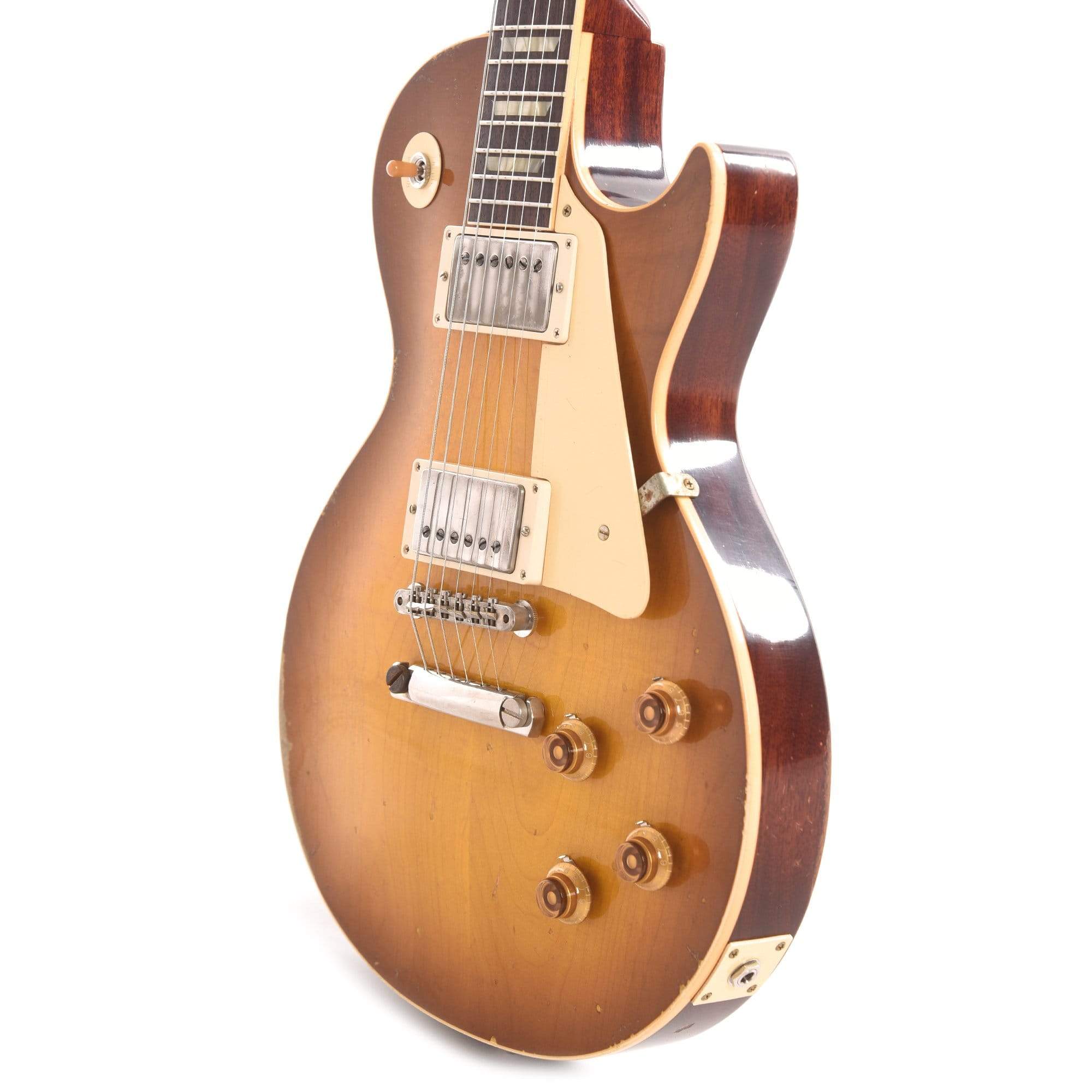 Gibson Custom Shop Murphy Lab 1958 Les Paul Standard Reissue Lemon Burst Heavy Aged Electric Guitars / Solid Body