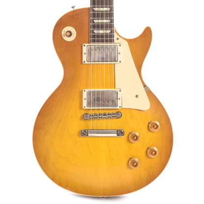 Gibson Custom Shop Murphy Lab 1958 Les Paul Standard Reissue Lemon Burst Light Aged Electric Guitars / Solid Body