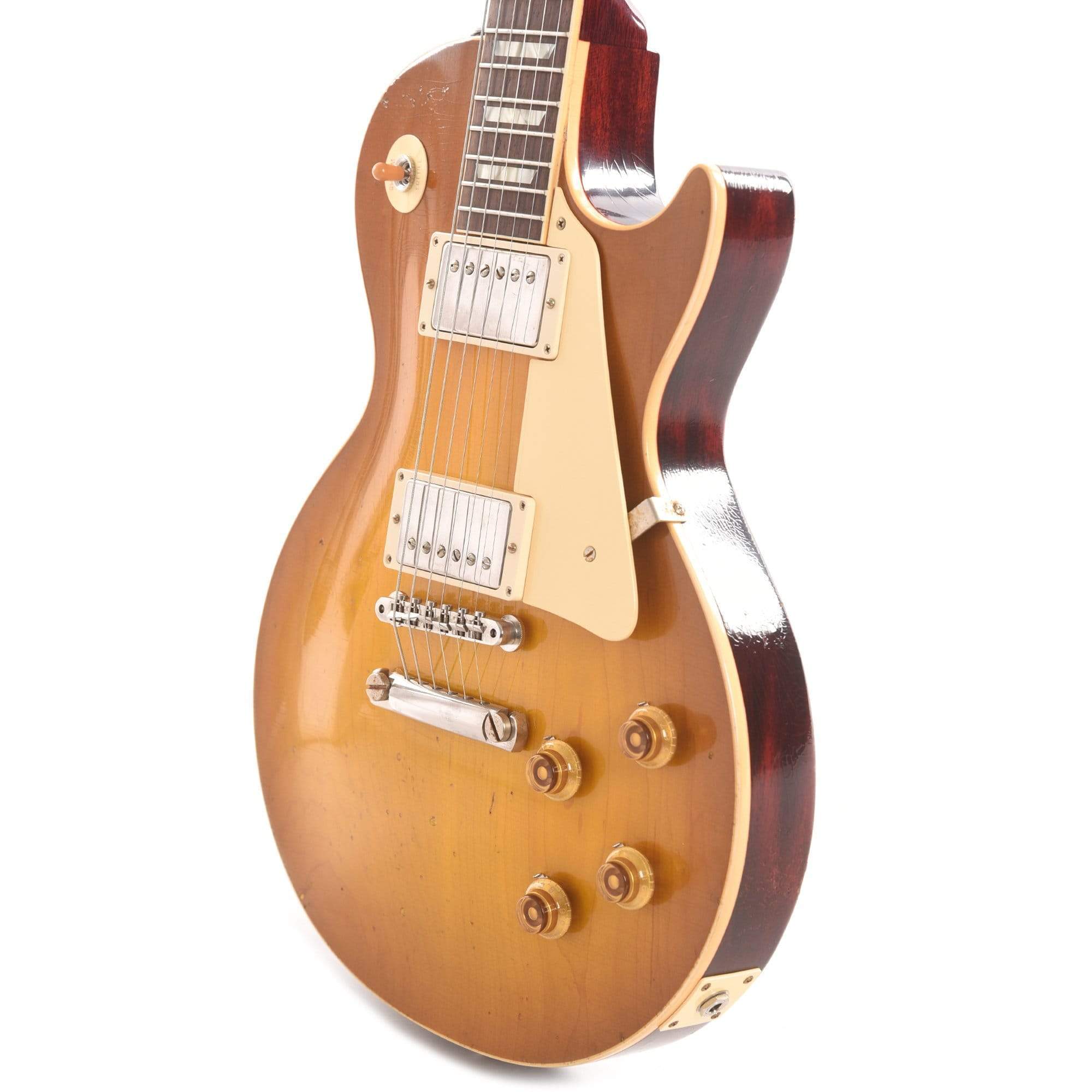Gibson Custom Shop Murphy Lab 1958 Les Paul Standard Reissue Lemon Burst Light Aged Electric Guitars / Solid Body