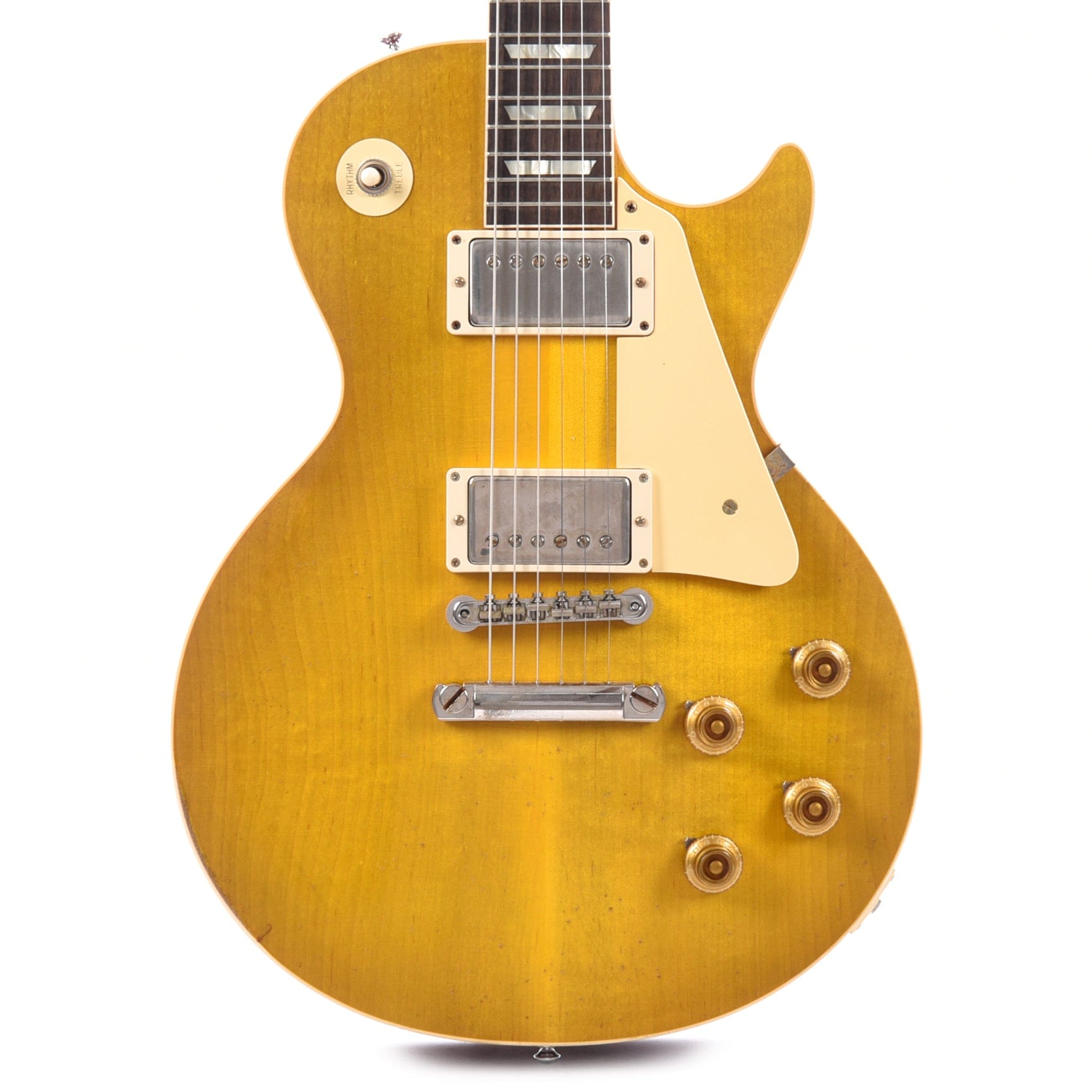 Gibson Custom Shop Murphy Lab 1958 Les Paul Standard Reissue Lemon Burst Light Aged Electric Guitars / Solid Body