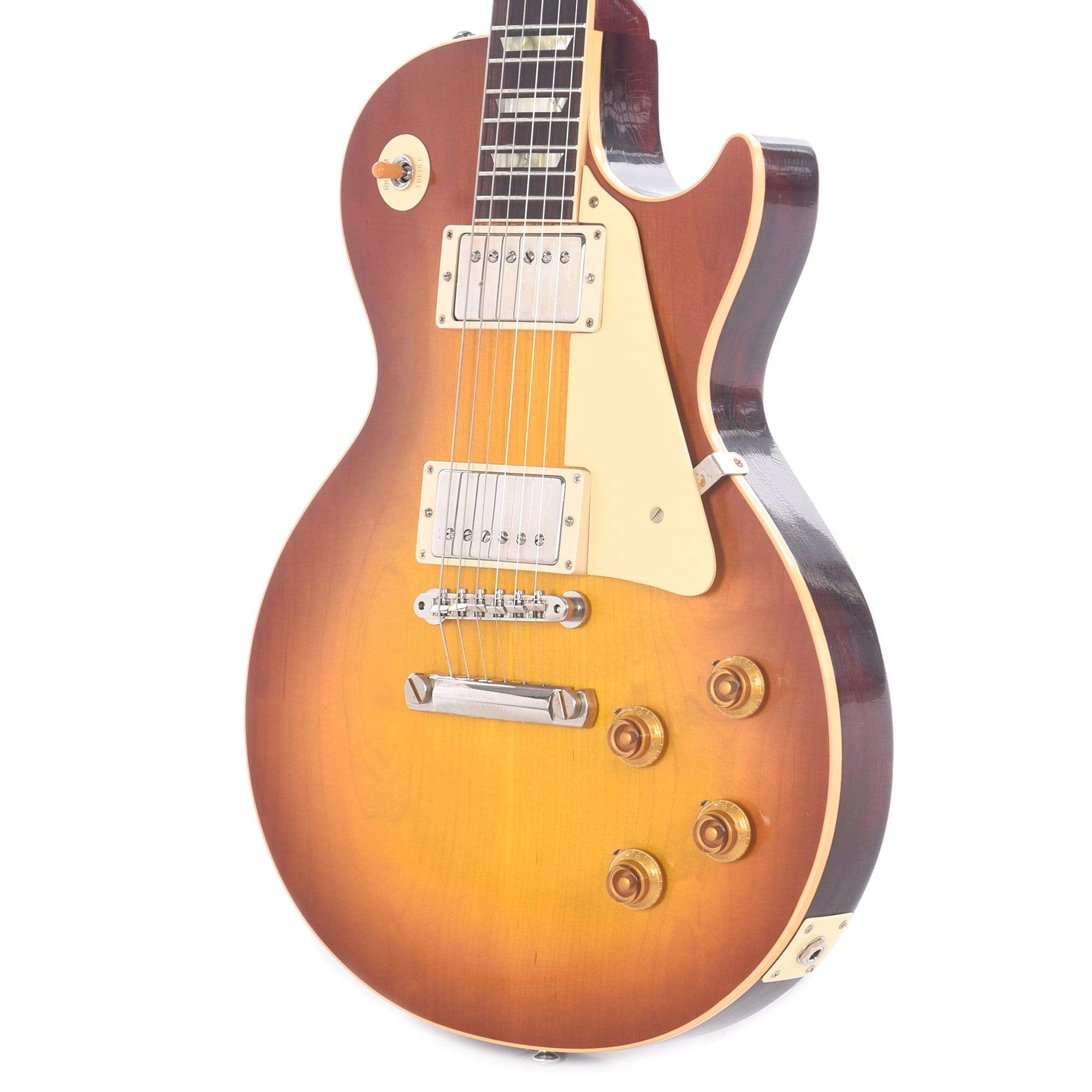 Gibson Custom Shop Murphy Lab 1958 Les Paul Standard Reissue Washed Cherry Sunburst Ultra Light Aged Electric Guitars / Solid Body