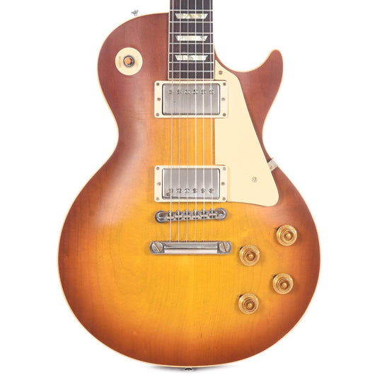 Gibson Custom Shop Murphy Lab 1958 Les Paul Standard Reissue Washed Cherry Sunburst Ultra Light Aged Electric Guitars / Solid Body