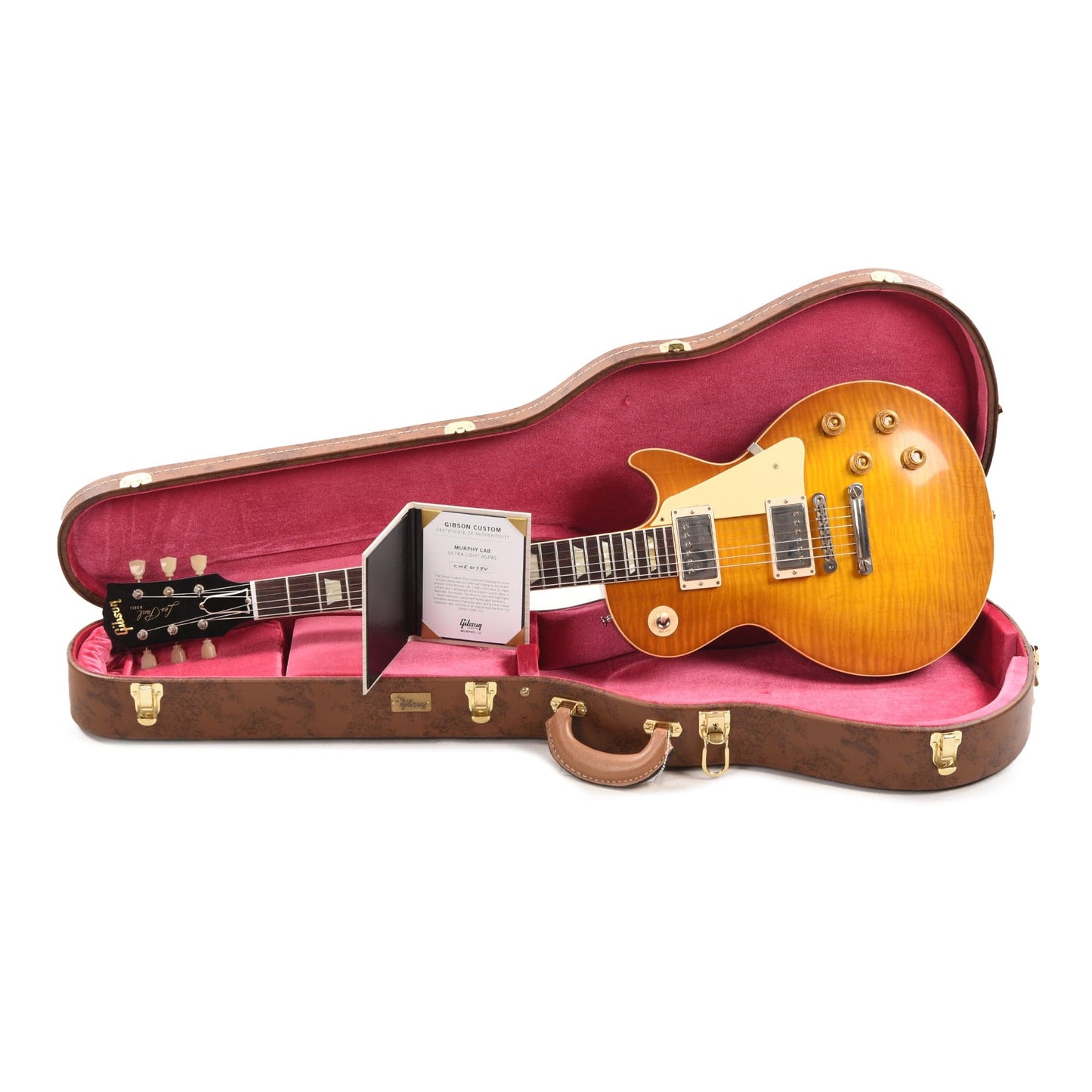 Gibson Custom Shop Murphy Lab 1959 Les Paul Standard "CME Spec" Dirty Lemon Fade Ultra Light Aged w/Lightweight Back Electric Guitars / Solid Body